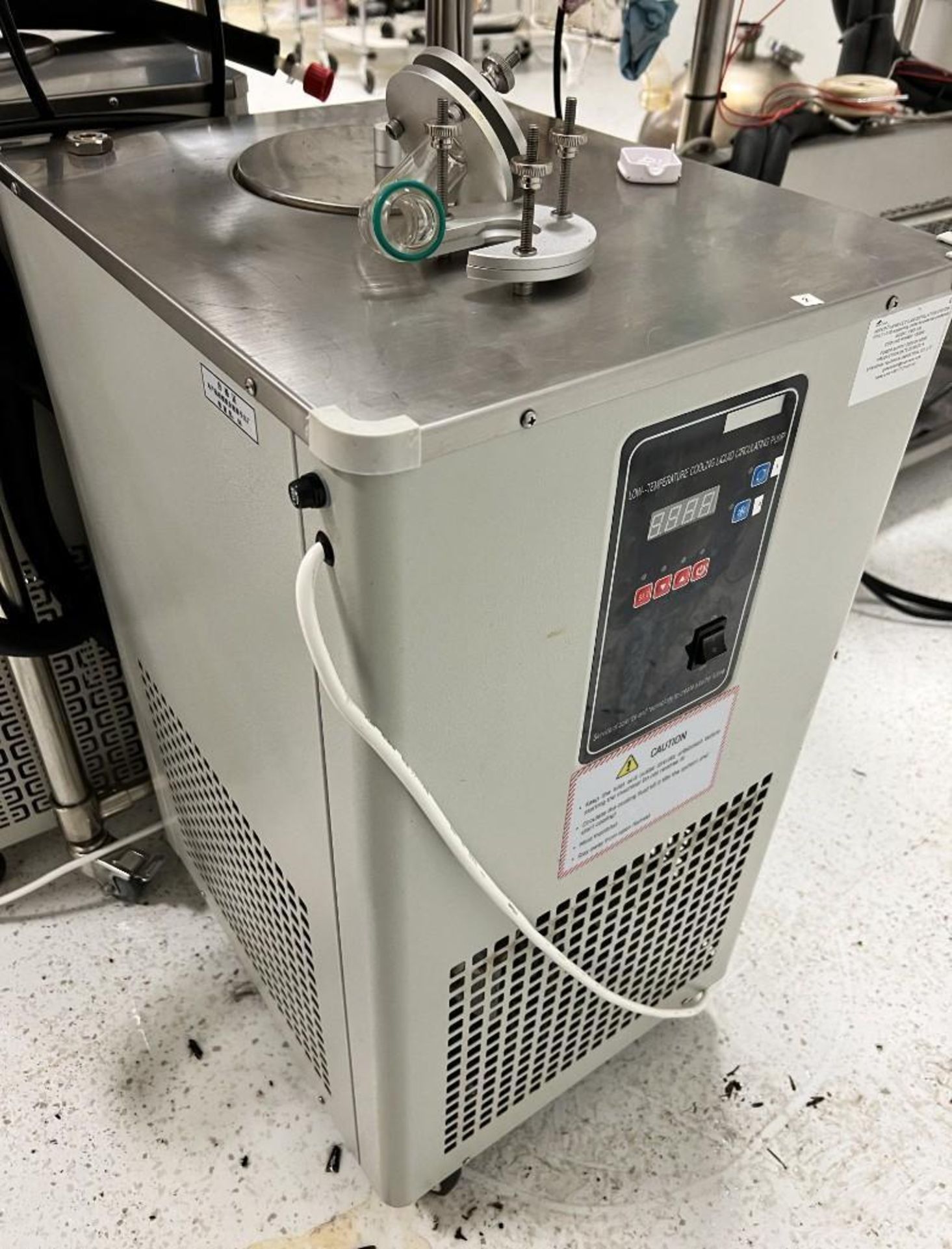 YHCHEM Wiped Film Molecular Distillation System, Model YMD-150, Built 05/2019. With misc. glass, vac - Image 12 of 29