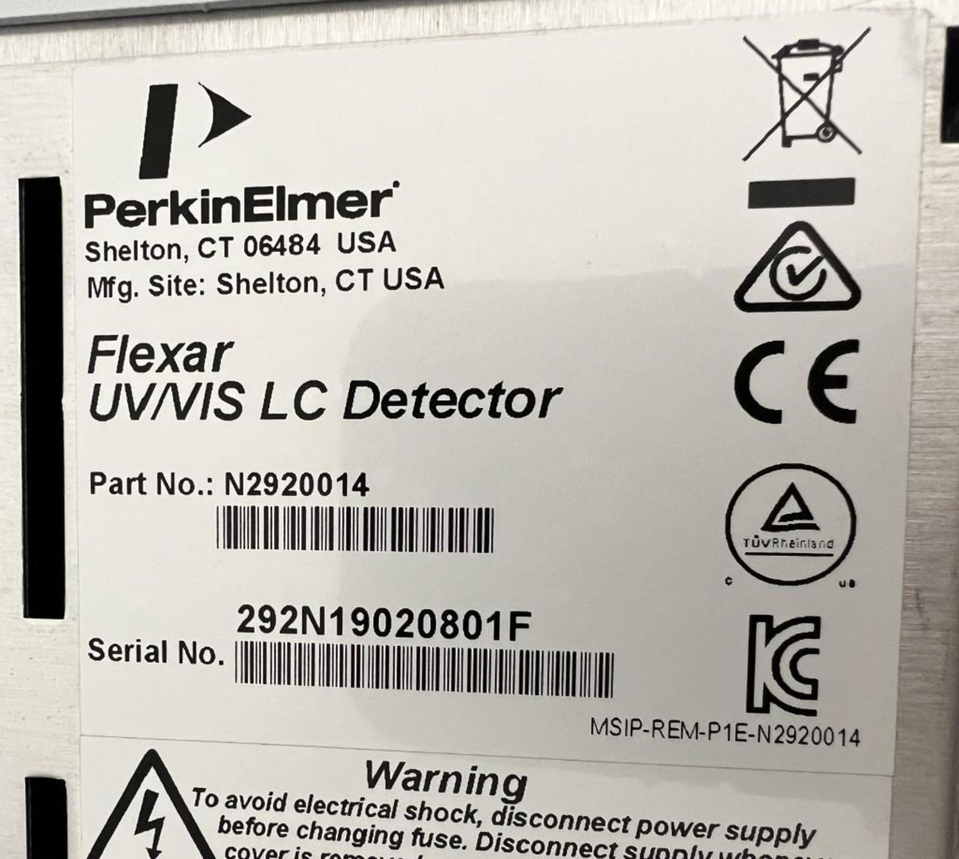 Perkin Elmer Flexar HPLC System Consisting Of: (1) Flexar LC Autosampler, serial# 293H9032904A, buil - Image 9 of 18
