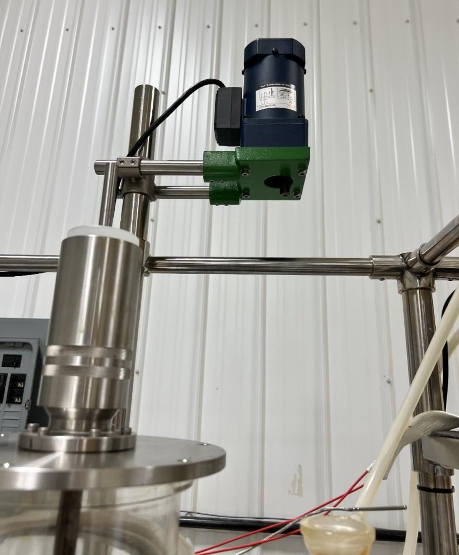 YHCHEM Wiped Film Molecular Distillation System, Model YMD-150, Built 05/2019. With misc. glass, vac - Image 4 of 29
