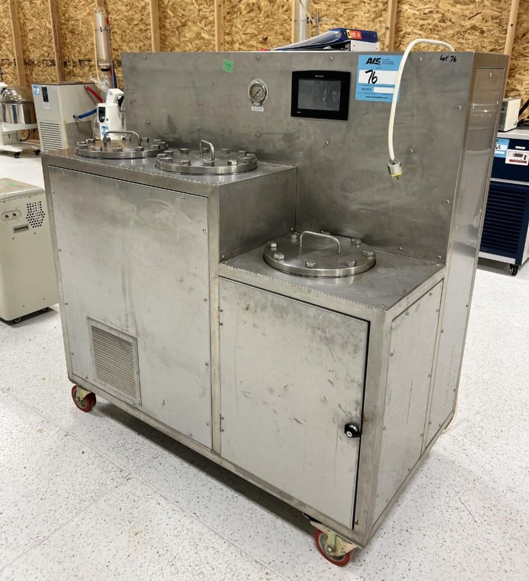 Comerg Tetrafluoroethane Extraction Machine, Model 2X10L, Serial# 2.10.018, Built 2018.