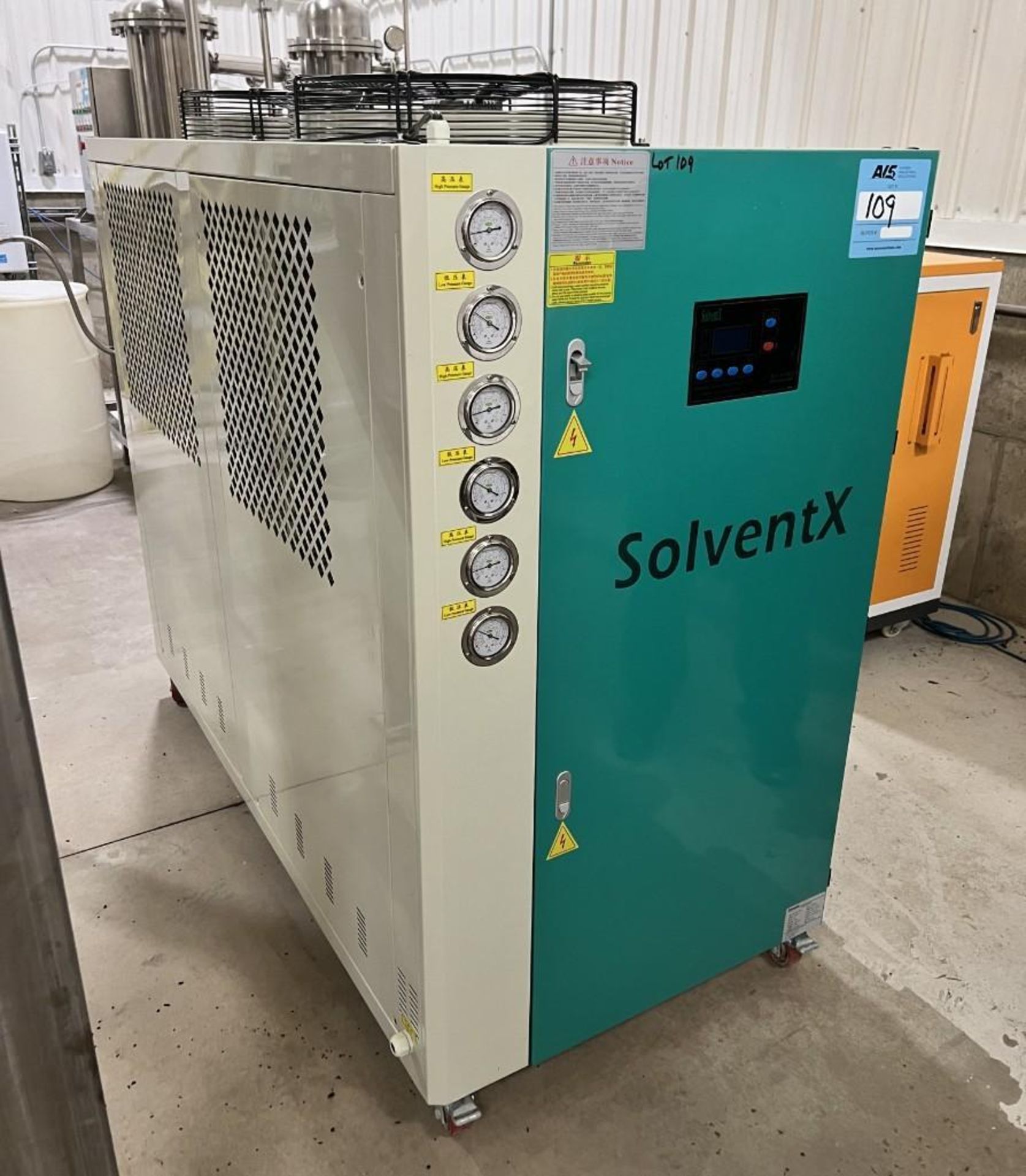 Shanghai Sepsed Machinery Solvent X Chiller, Model SX-045XD, Serial# sx-190905, Built 05-2019. ***SE