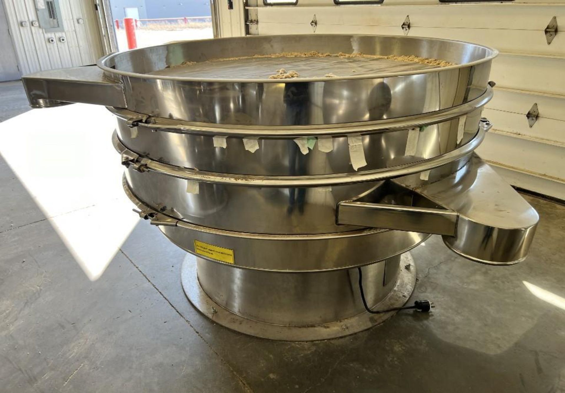 Brightsail Machinery Stainless Steel 72" Sifter, Model BSST-1800, Built 06/2019. **SEE LOT# 39 FOR P - Image 4 of 7