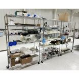 Lot Of Misc. Lab Equipment. Consisting of (3) Metro racks, (2) Dispensettes, (2) Eppendord Xplorer p