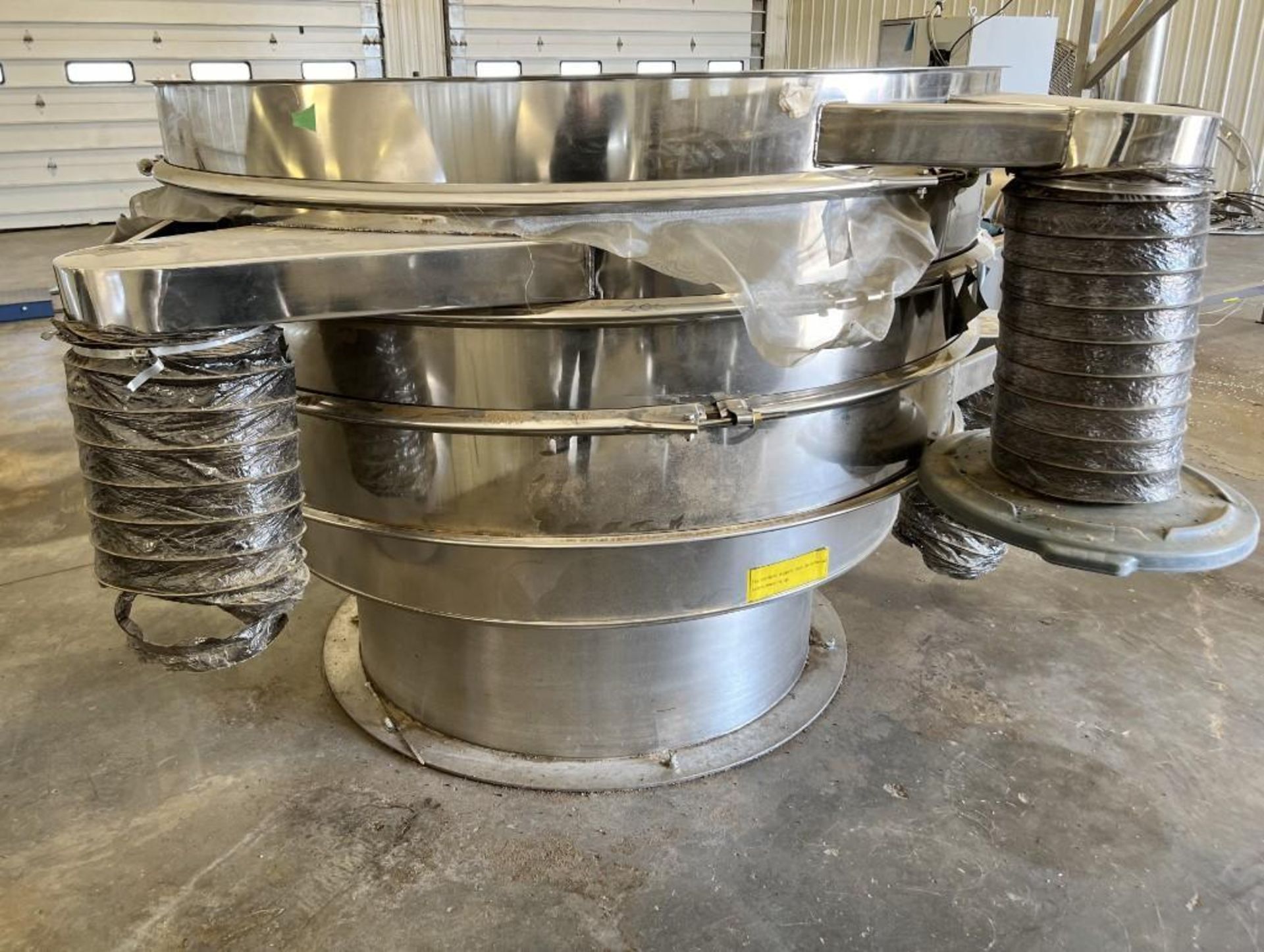 Brightsail Machinery Stainless Steel 72" Sifter, Model BSST-1800, Built 06/2019. **SEE LOT# 39 FOR P - Image 4 of 7
