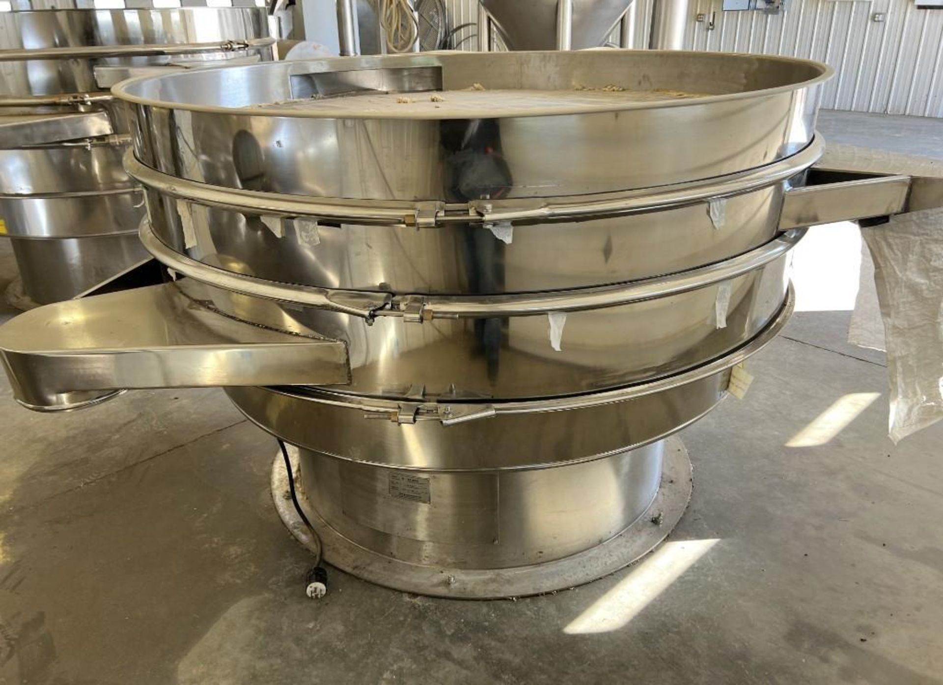 Brightsail Machinery Stainless Steel 72" Sifter, Model BSST-1800, Built 06/2019. **SEE LOT# 39 FOR P - Image 3 of 7