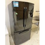 GE Energy Star Approximate 22 Cubic Foot French-Door Refrigerator, Model GFSF2HCYC BB, Serial# VS 31