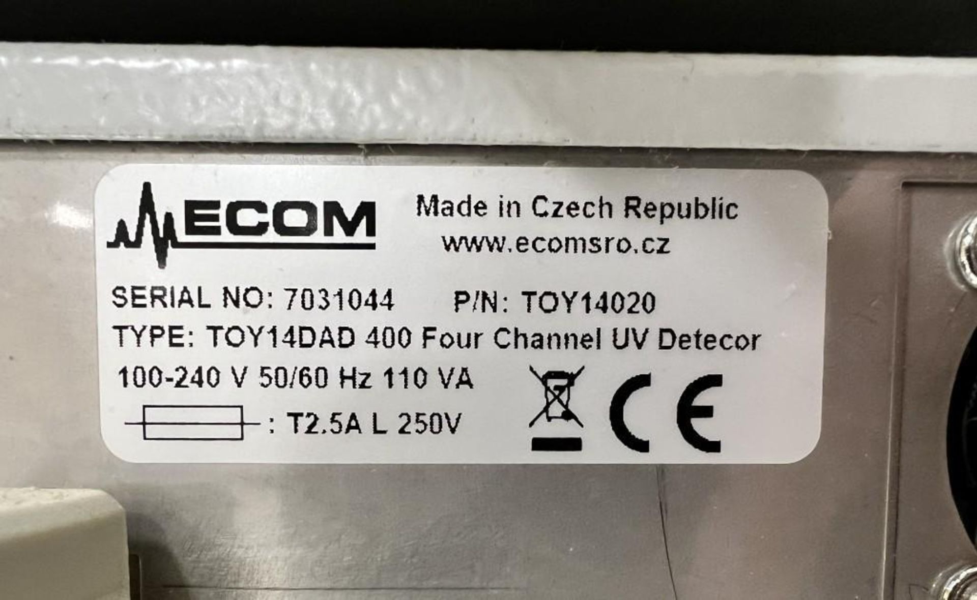 RotaChrom rCPC Liquid-Liquid Centrifugal Partition Chromatography System, Part# R003-01, serial# rCP - Image 17 of 21