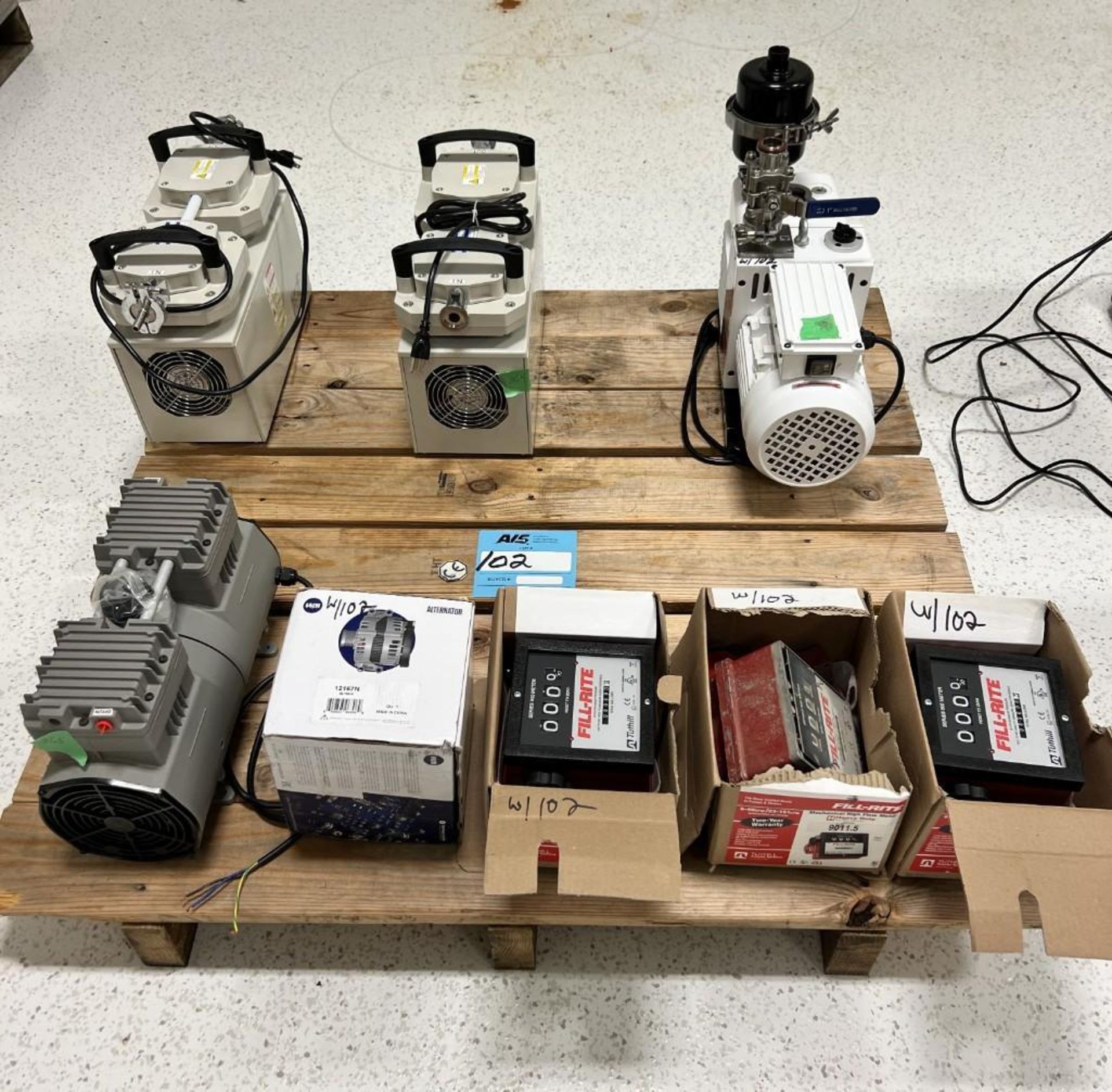 Lot Consisting Of: (1) Across International SuperVac-11C vacuum pump, (2) Ulvac DA-170DA vacuum pump