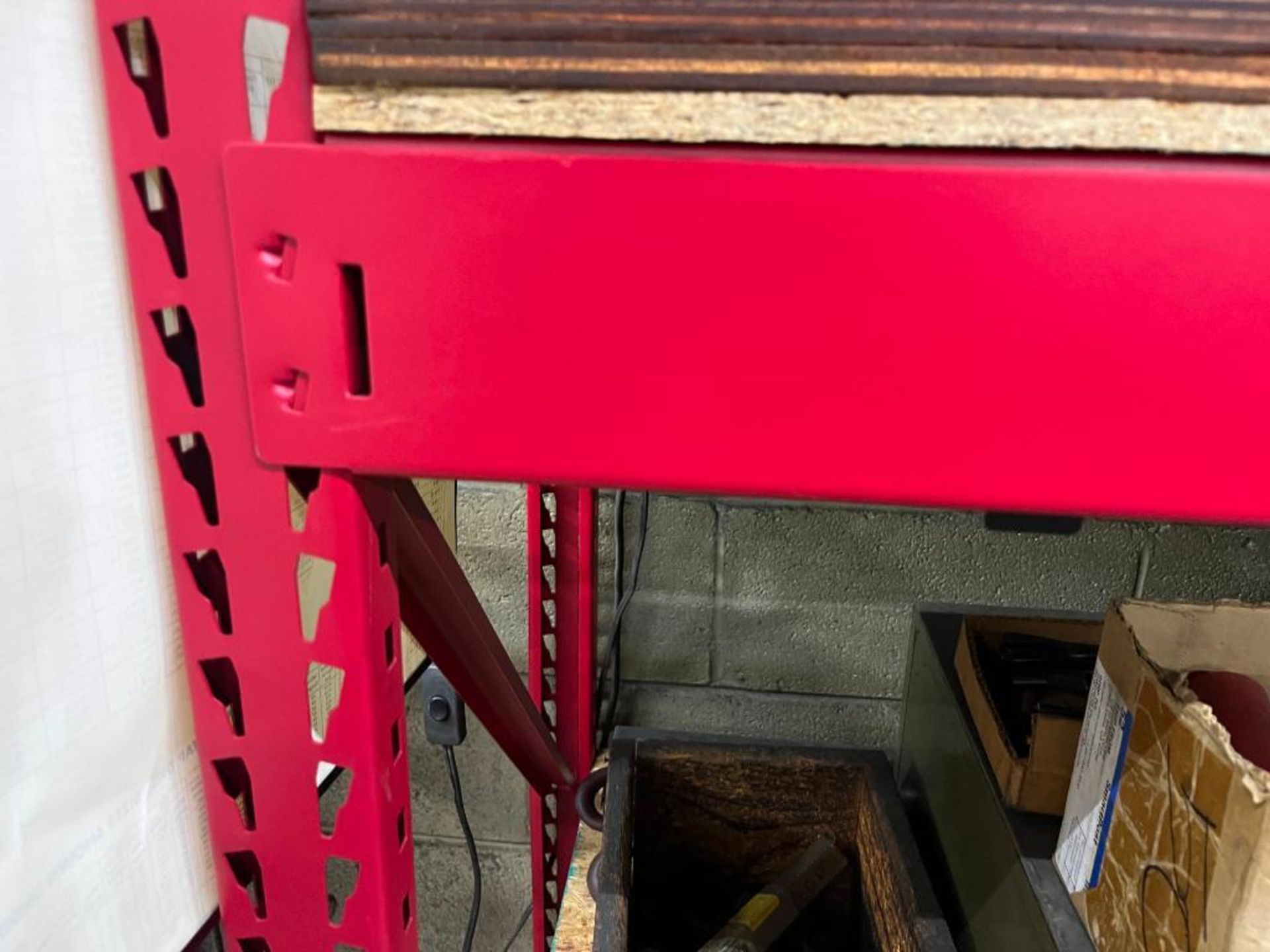 (2) Sections of Red Racking (No Contents) - Image 5 of 5