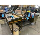 Lot (3): Work Benches with Vices (No Contents & Delayed Delivery)