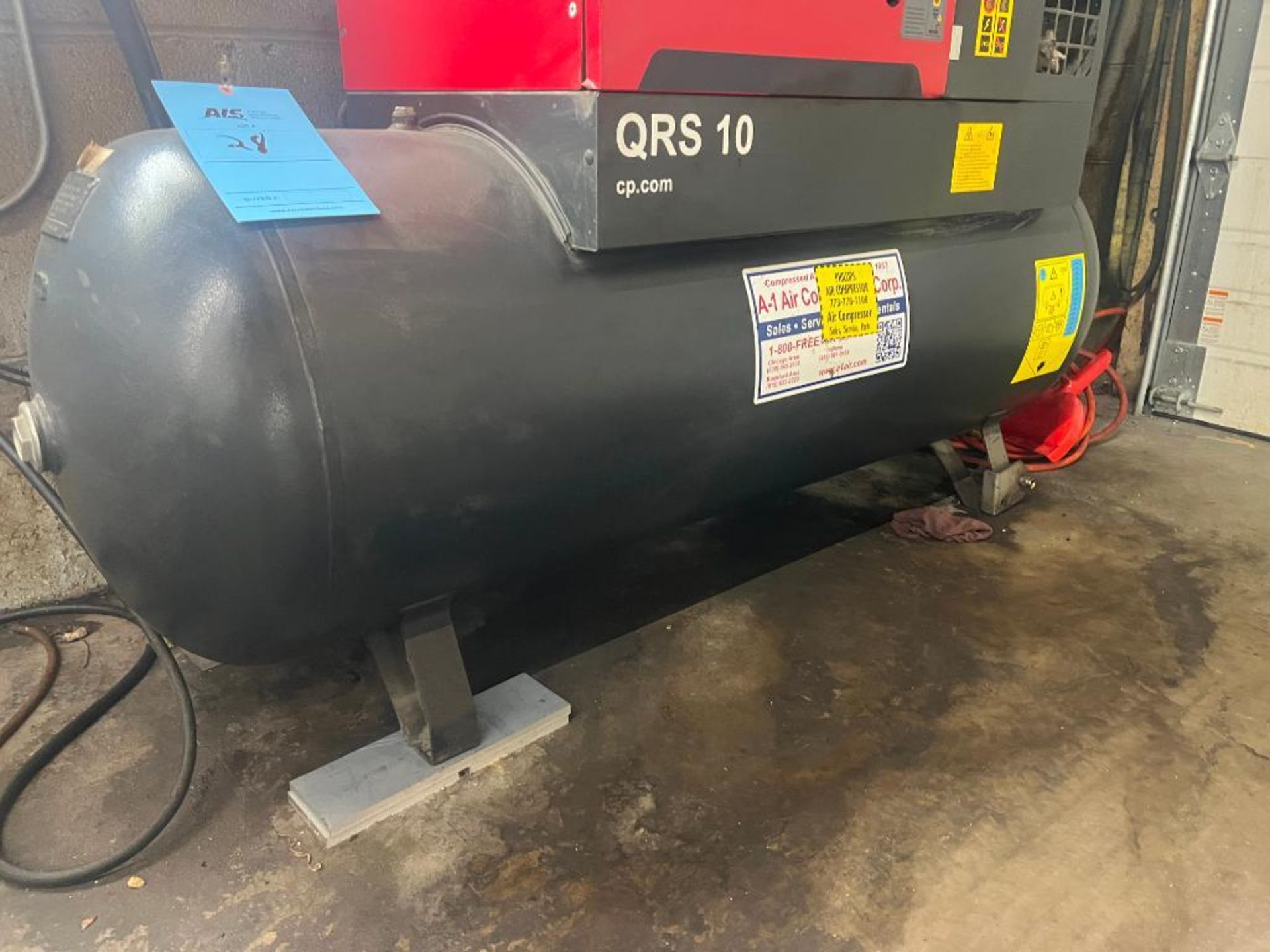 Chicago Pneumatic Air Compressor Model QRS10HPD 500UL, S/N CAI763997 (2014) - Image 11 of 13