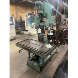 Johansson Radial Arm Drill with Push Button Controls, S/N 23107