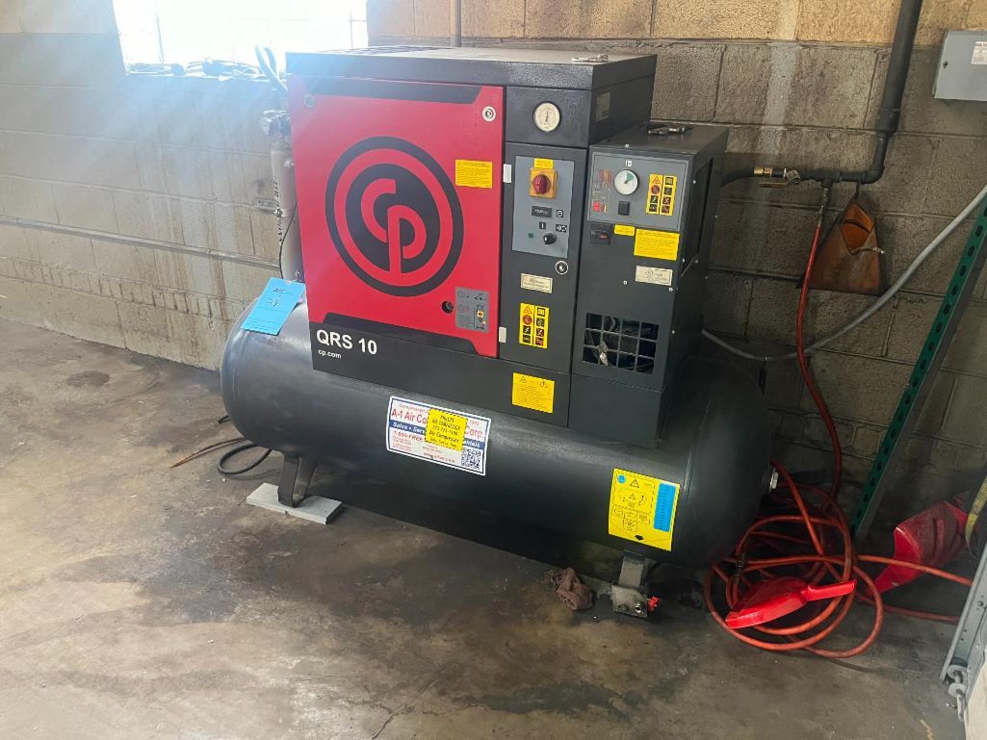 Chicago Pneumatic Air Compressor Model QRS10HPD 500UL, S/N CAI763997 (2014) - Image 2 of 13
