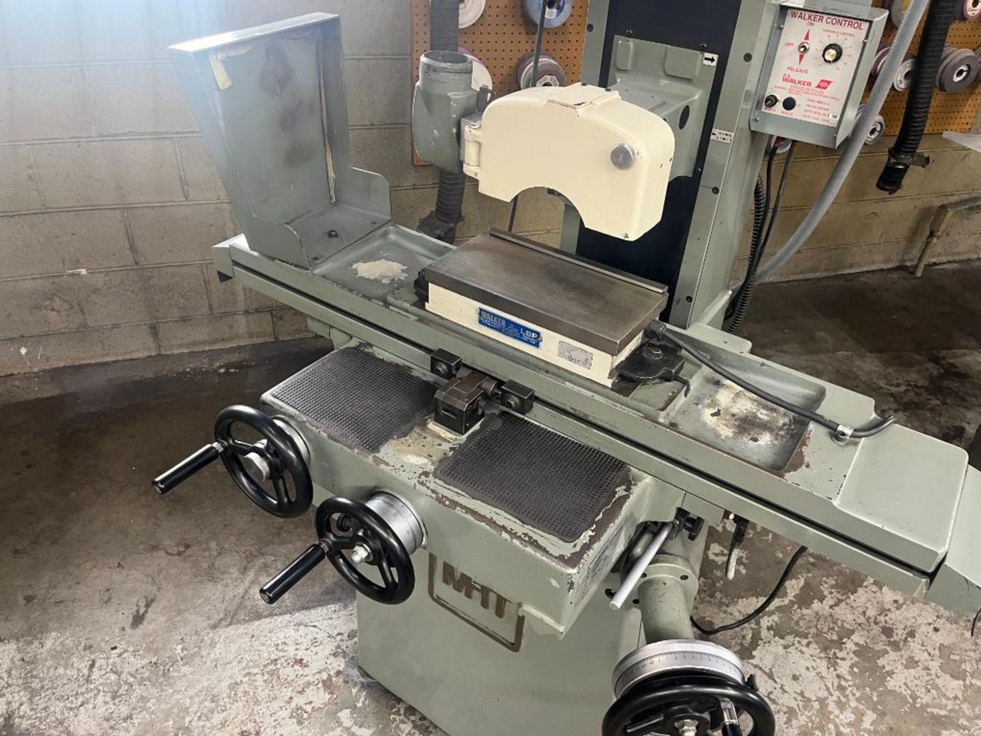 Mitsui 6" x 12" Hand Feed Surface Grinder Model MSG-200-MH, S/N 93057938. With Walker Electromagneti - Image 4 of 12