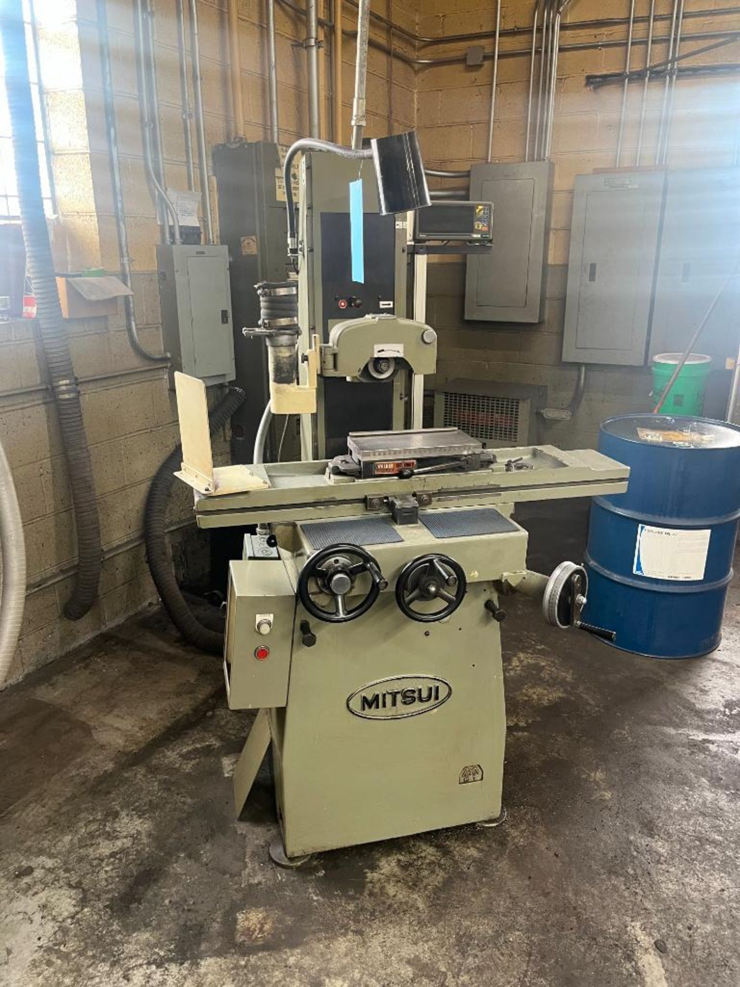 Mitsui 6" x 12" Hand Feed Surface Grinder Model 200MH, S/N 82023153 with DRO. With 6" x 12" Electrom