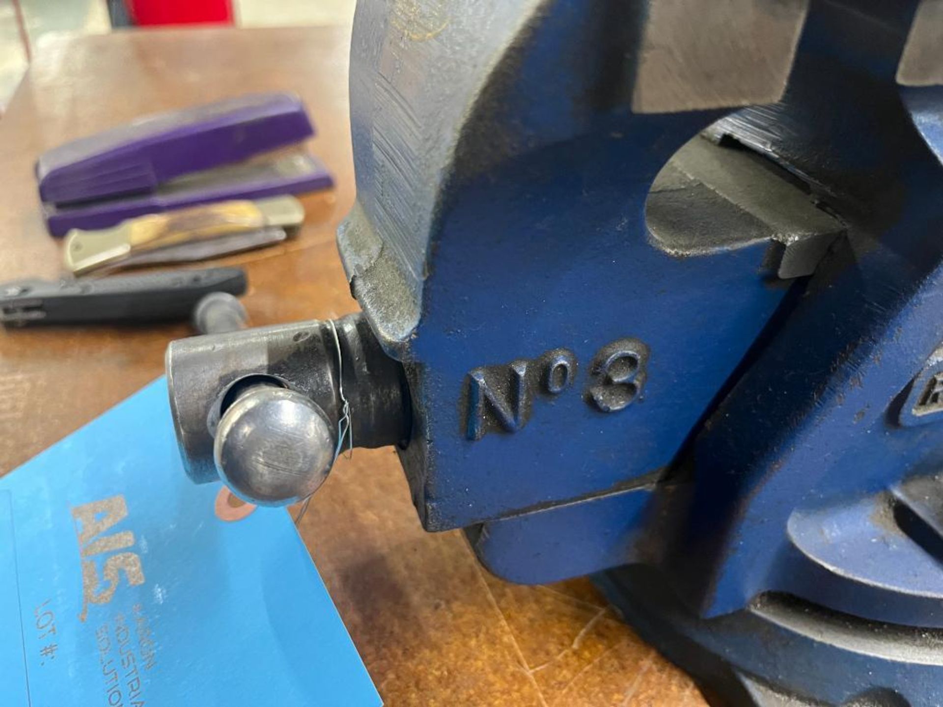 Record #3 Bench Vise - Image 6 of 6