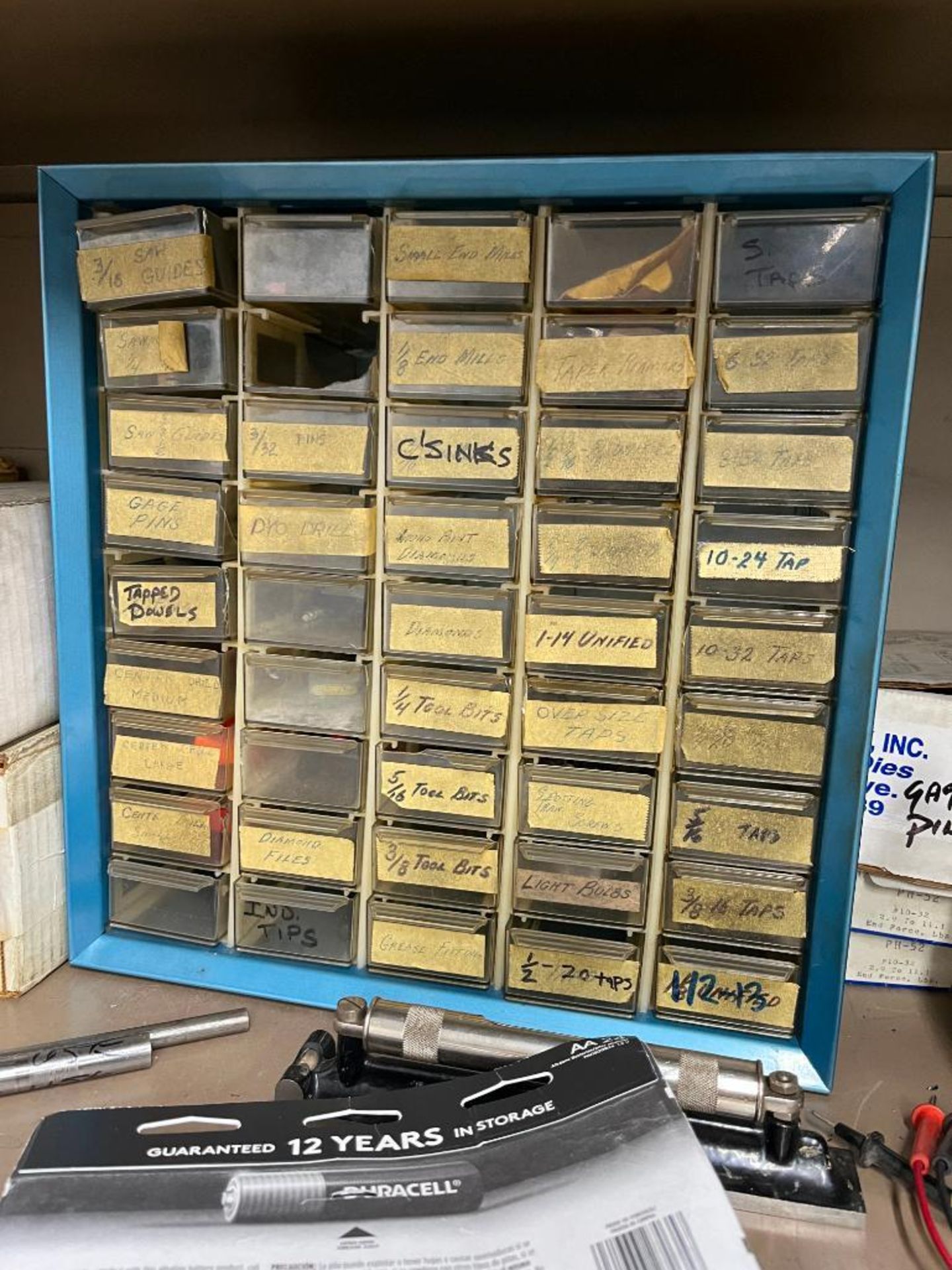 Cabinet with Misc. Tooling & Contents - Image 5 of 20