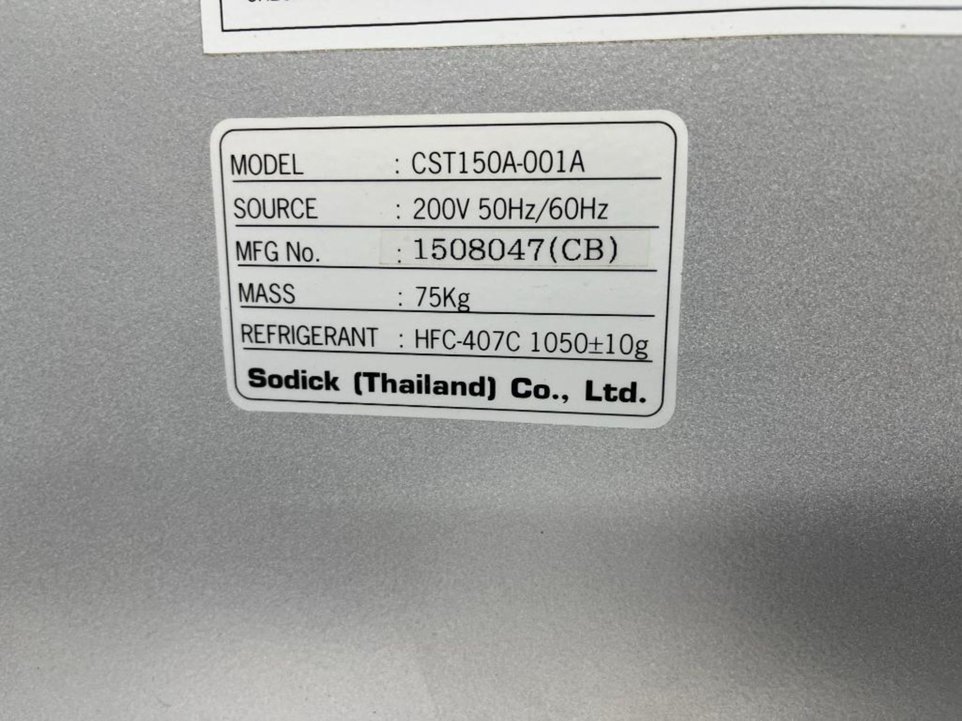 Sodick CNC Wire-Cut EDM Machine Model SLN600G, S/N T0632 (2015) with Sodick SPW CNC Control. With 10 - Image 29 of 43