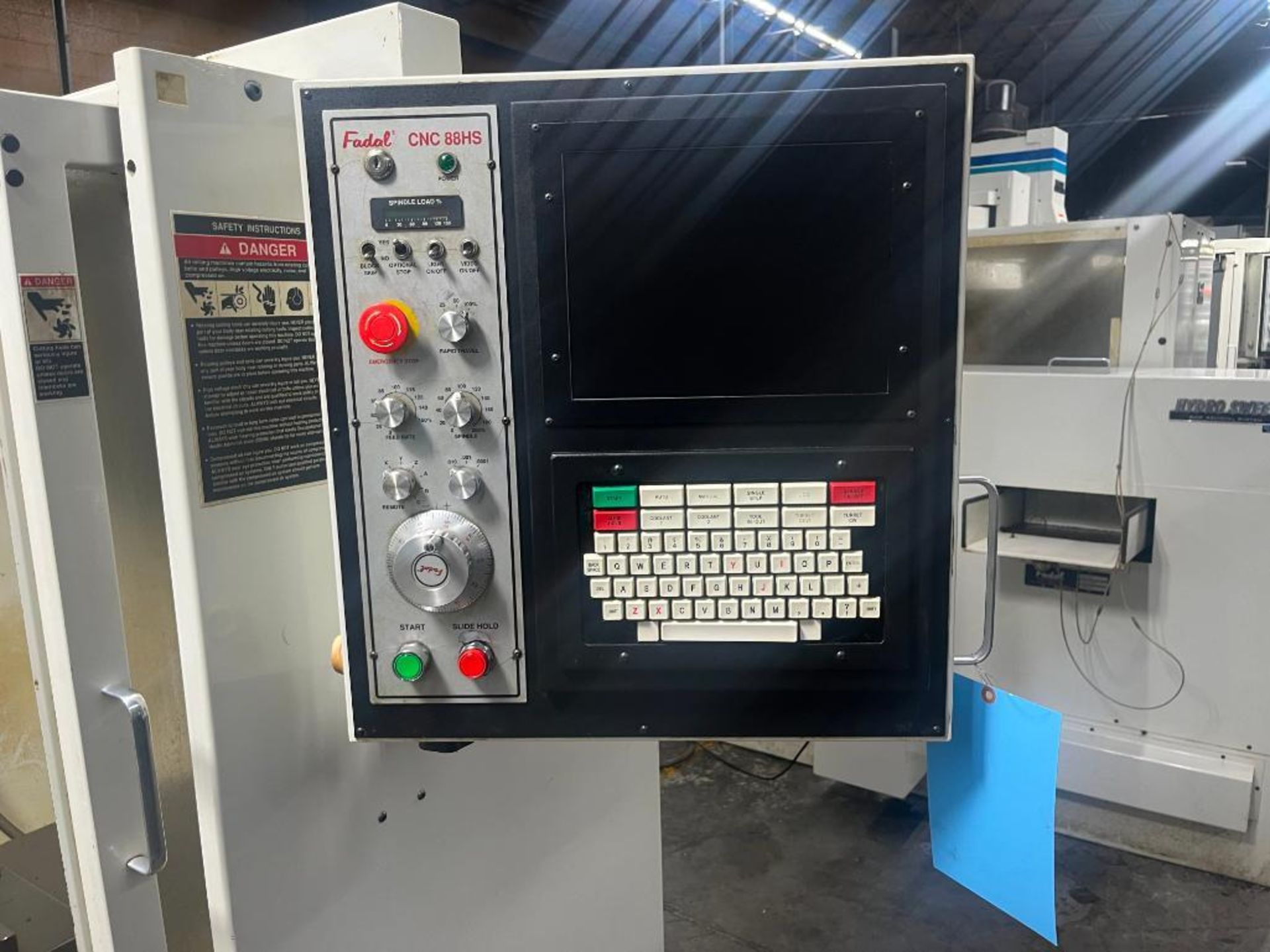Fadal CNC Vertical Machining Center Model 917-1 VMC5020AHT, S/N 9609411 (1996) with Fadal CNC 88HS C - Image 14 of 29
