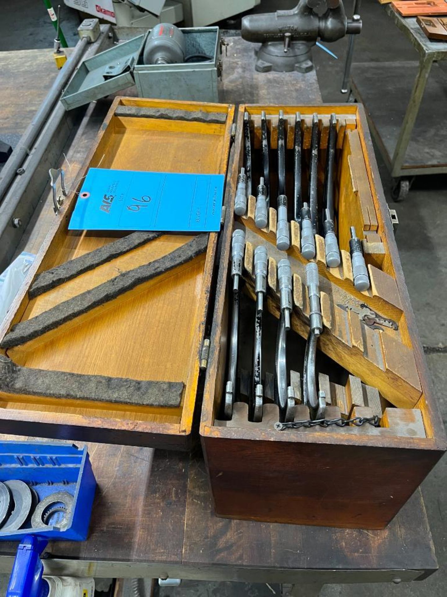 Antique Box with Micrometers - Image 2 of 4
