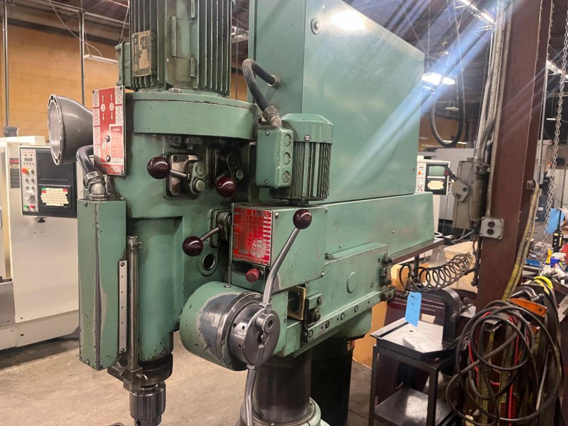 Johansson Radial Arm Drill with Push Button Controls, S/N 23107 - Image 15 of 15