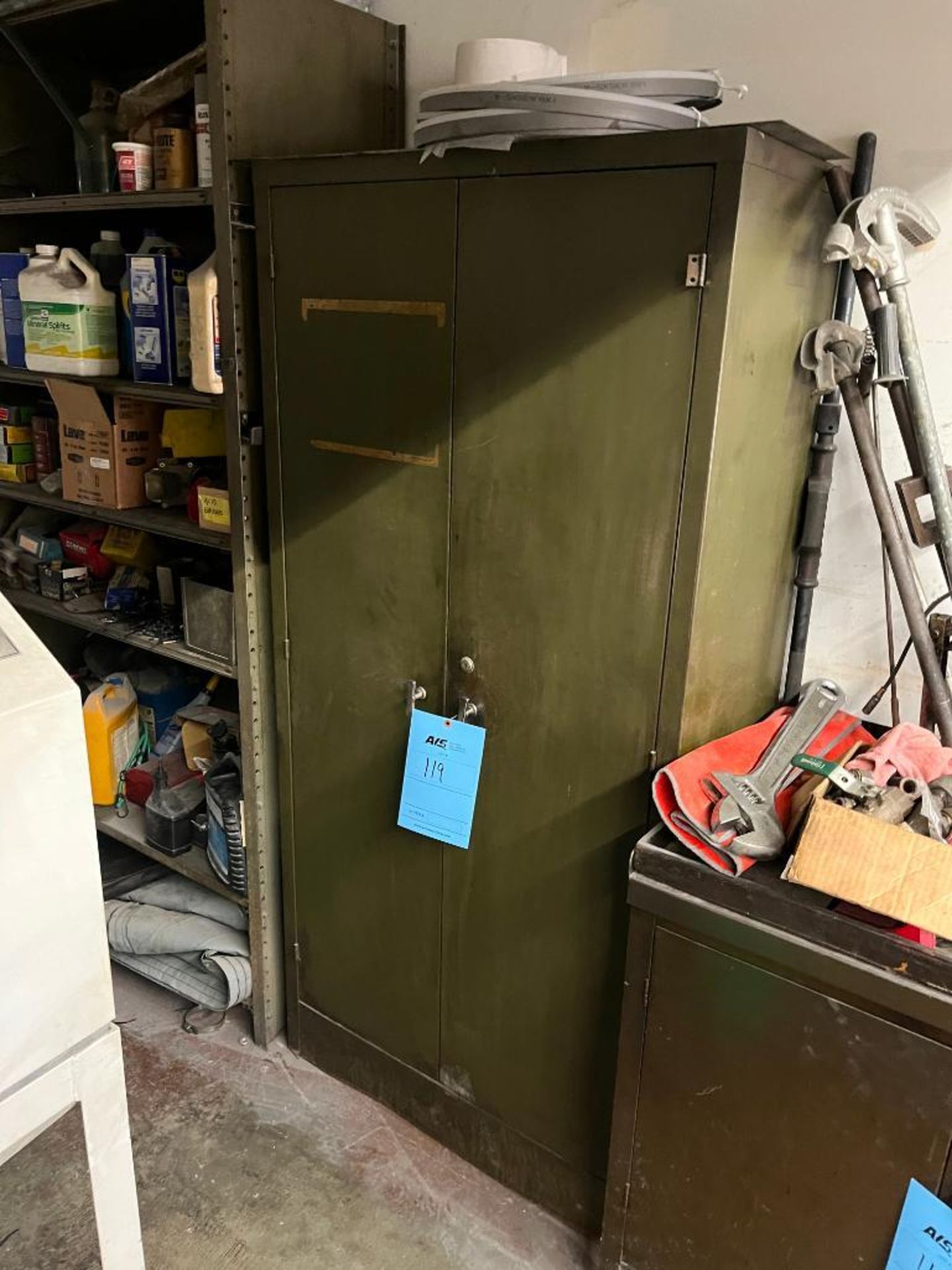 Lot: Cabinet of Misc. Pieces