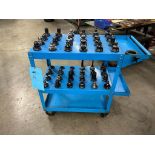 Tool Holder Rack with Tool Holders