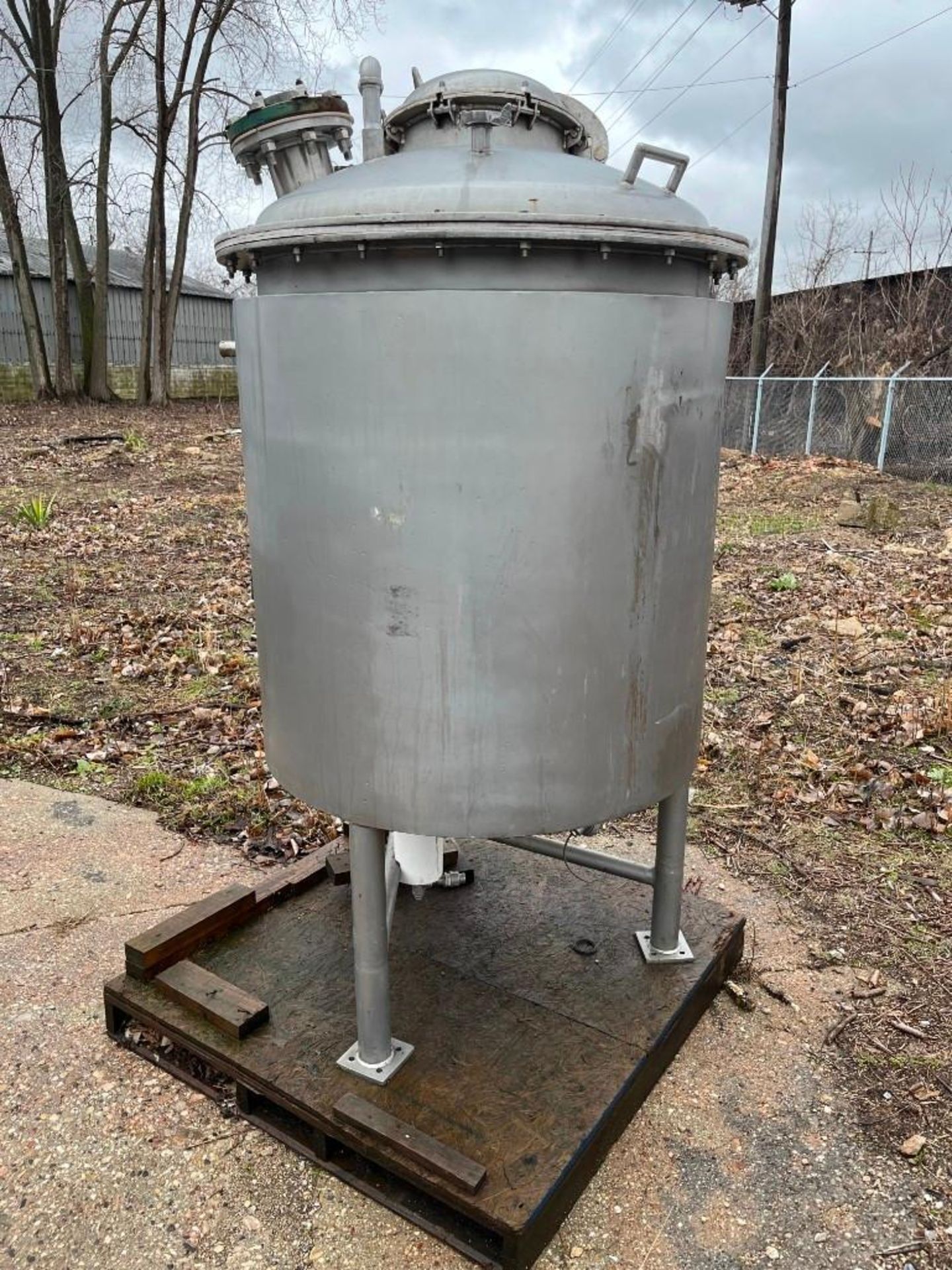 Caldera's Leon Stainless Steel Jacketed Tank, Model TQH-500, S/N: 1435-7012. Rated for up to 135 gal - Image 2 of 8