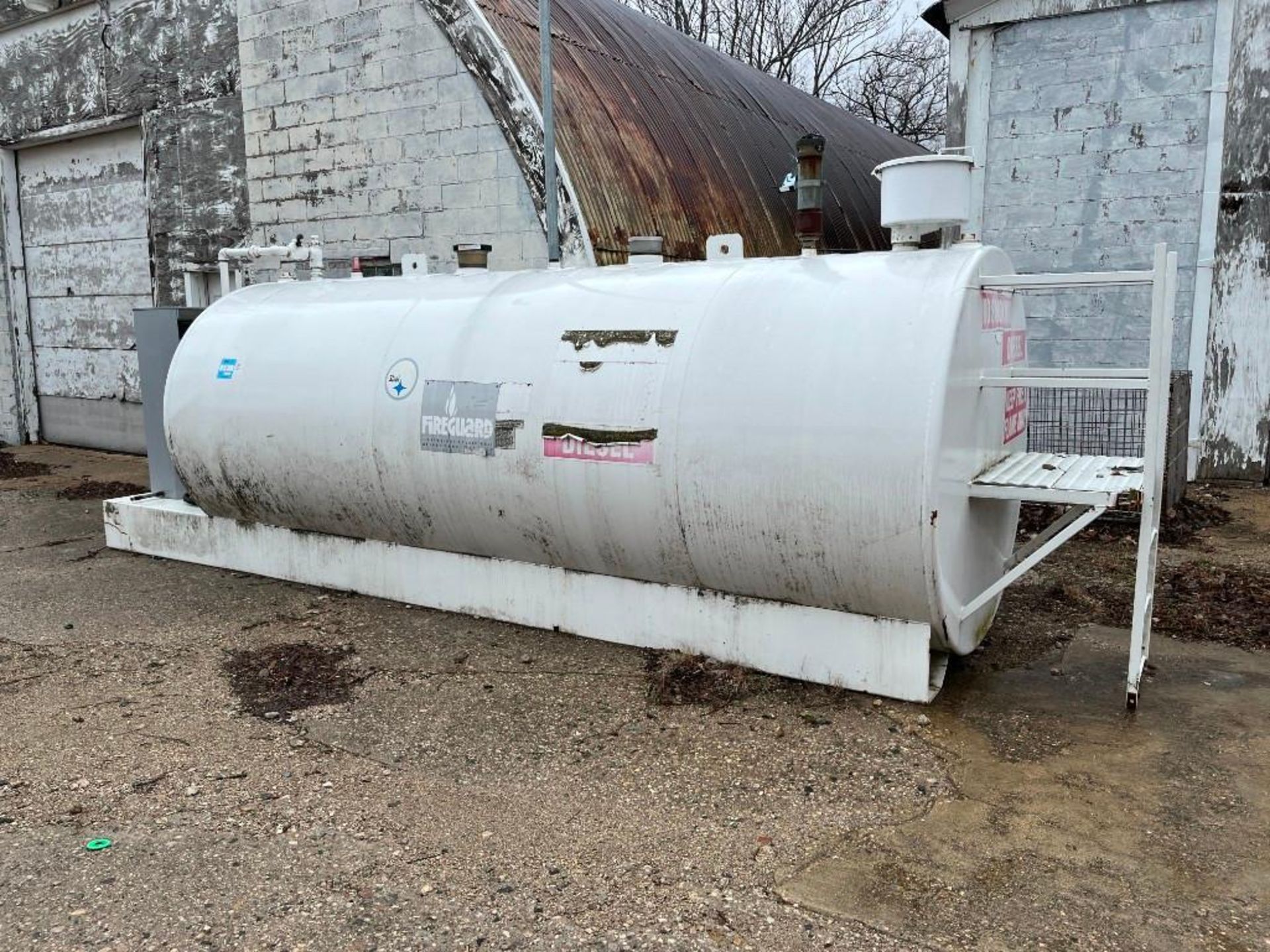 Fireguard Diesel Pumping Station, S/N: FG 200023 (SwRI). Has a lightweight doublewall tank measuring - Image 2 of 14