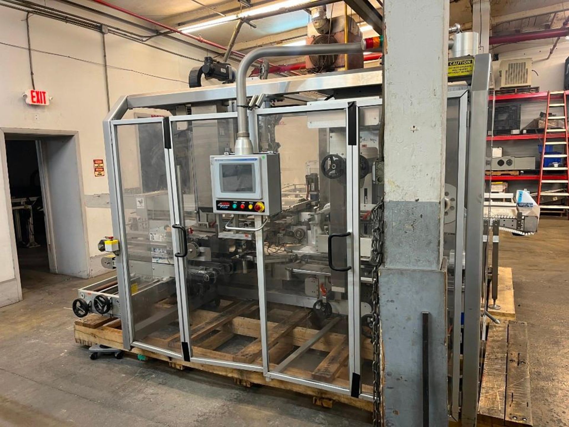 Serpa Packaging Solutions Case Packer, Model P250-L.H Load, S/N: 1875. Rated for speeds up to 15 cas