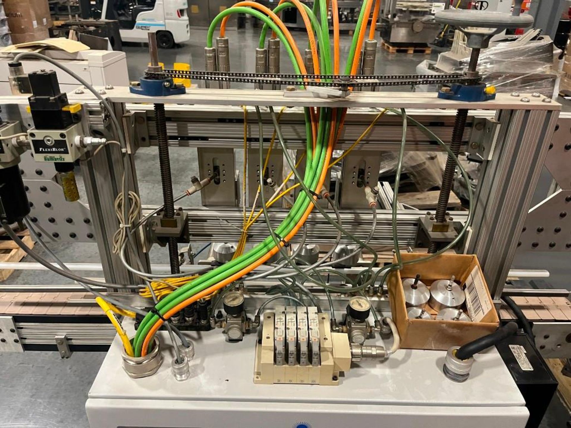 VisualPak 4-Head Inline Chuck Capper, Model ST-35, S/N: 91179. Uses Emerson control drivers. - Image 13 of 21