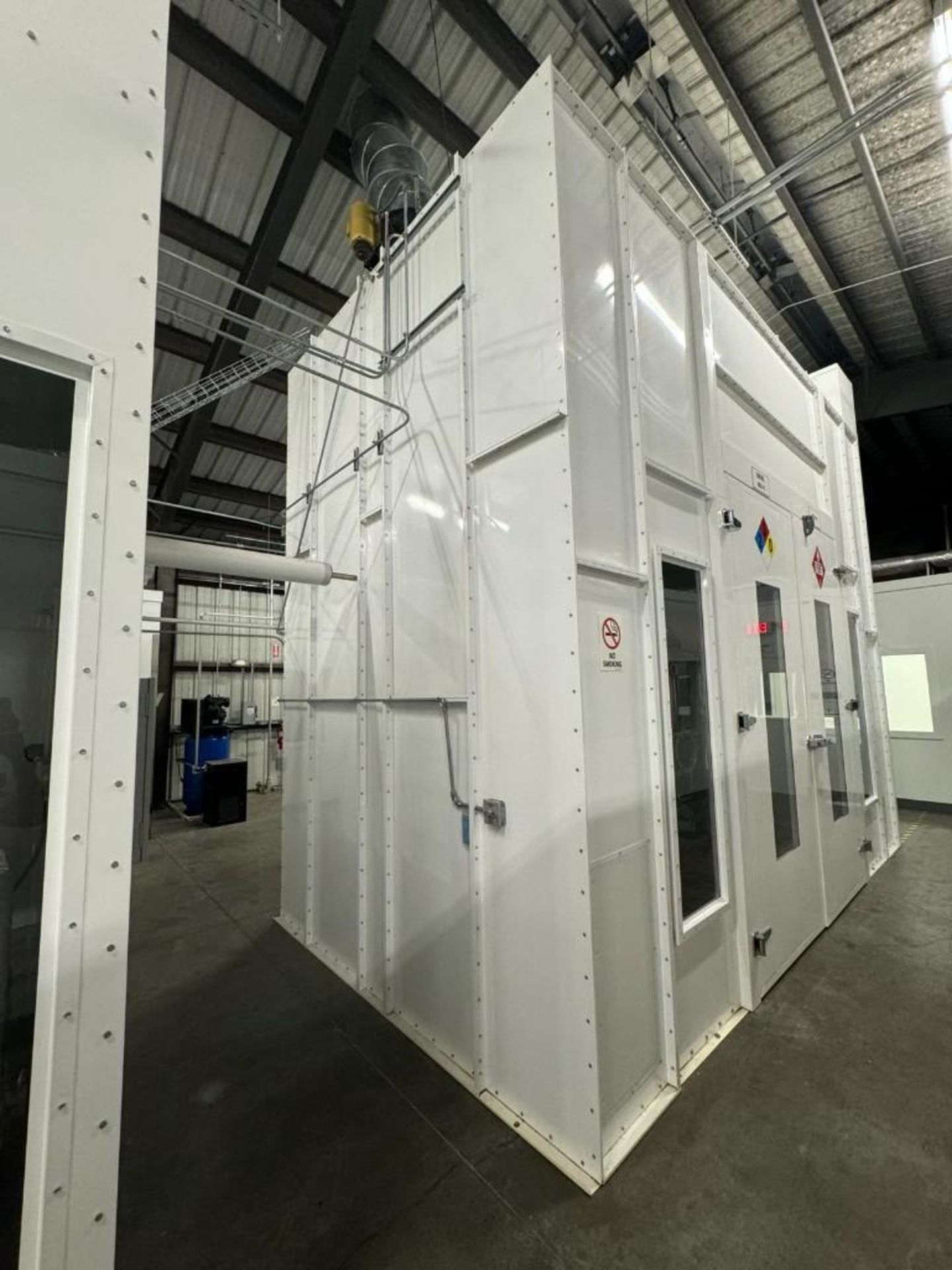 LOT: (2) Advanced Extraction Labs C1D1 Extraction Booths. Booth #1: M.E.G.A series DELUXE, Dimension - Bild 4 aus 23