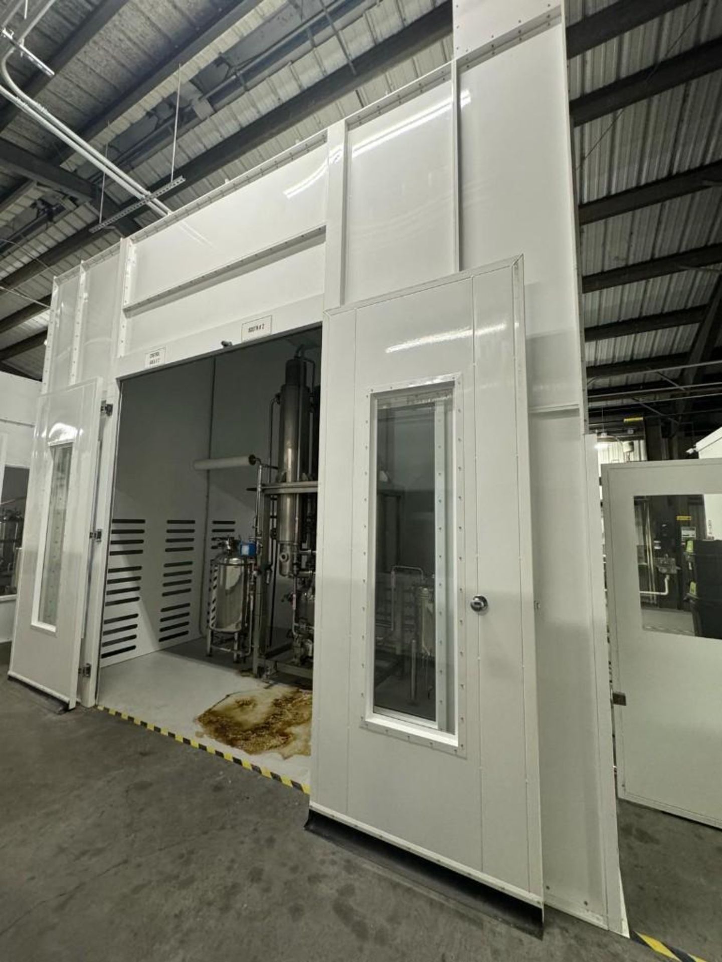 LOT: (2) Advanced Extraction Labs C1D1 Extraction Booths. Booth #1: M.E.G.A series DELUXE, Dimension - Bild 19 aus 23