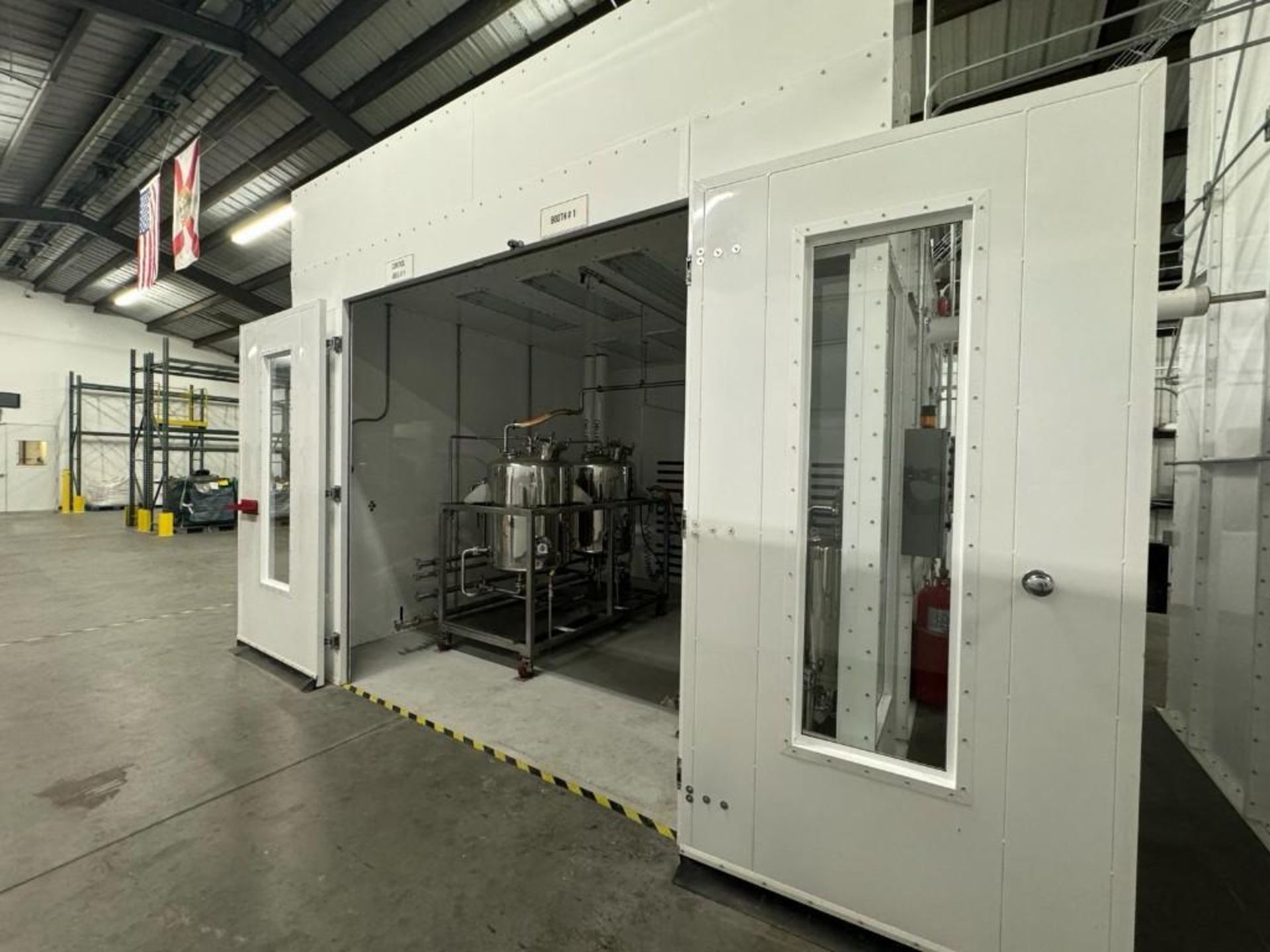 LOT: (2) Advanced Extraction Labs C1D1 Extraction Booths. Booth #1: M.E.G.A series DELUXE, Dimension - Bild 14 aus 23