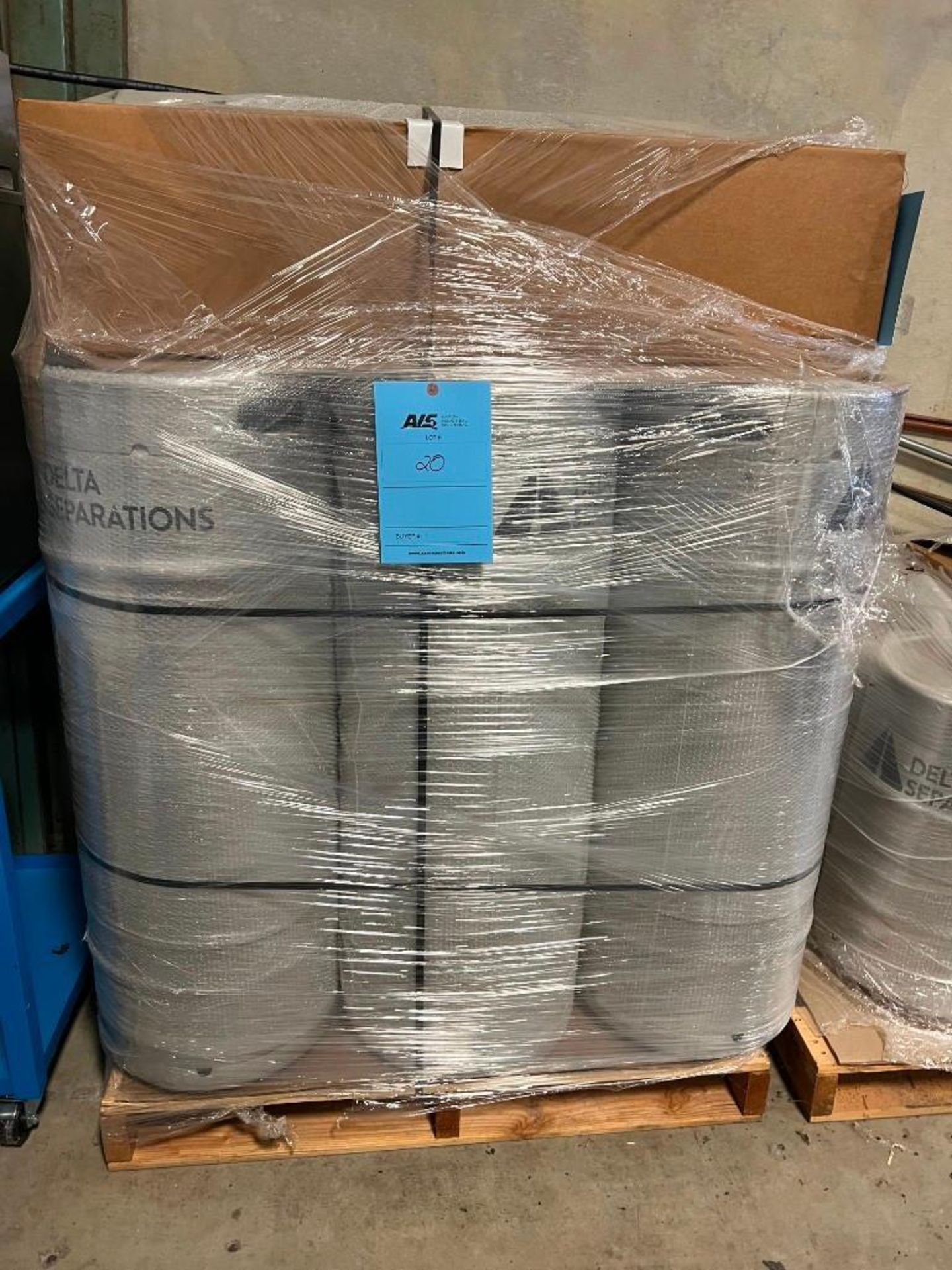 Lot Of (10) NEW Delta Separations Stainless Steel Kegs.