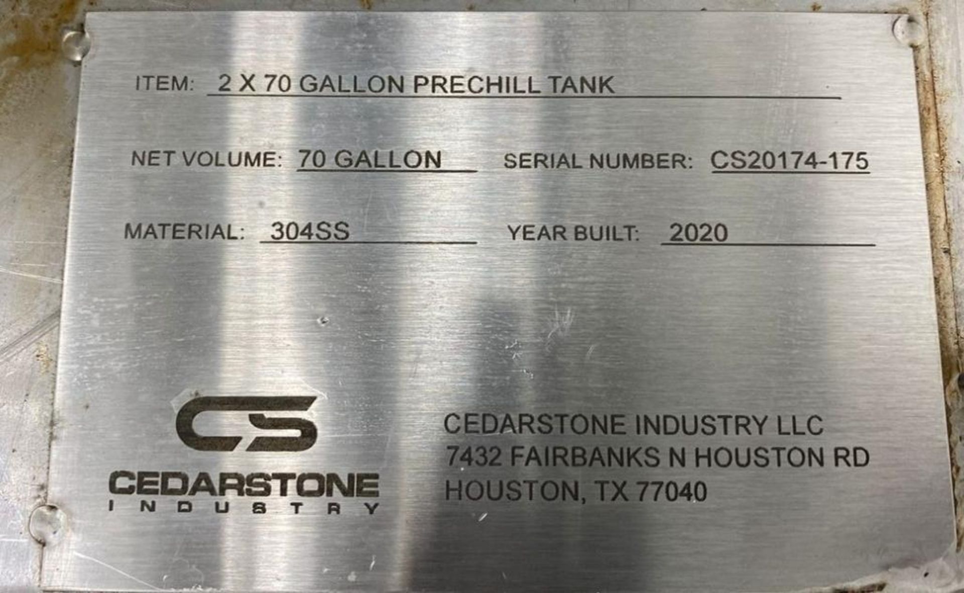 Cedarstone Industry CEX-150 Industrial Ethanol Extraction System, Stainless Steel. Consisting Of: (1 - Image 10 of 28