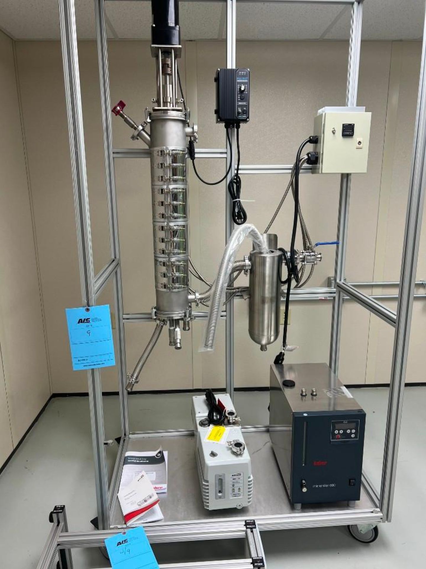 NEW High Velocity Extractors Single Stage Thin Film Distillation System, Model LS-TSD-1SE-0.25, Stai - Bild 2 aus 36