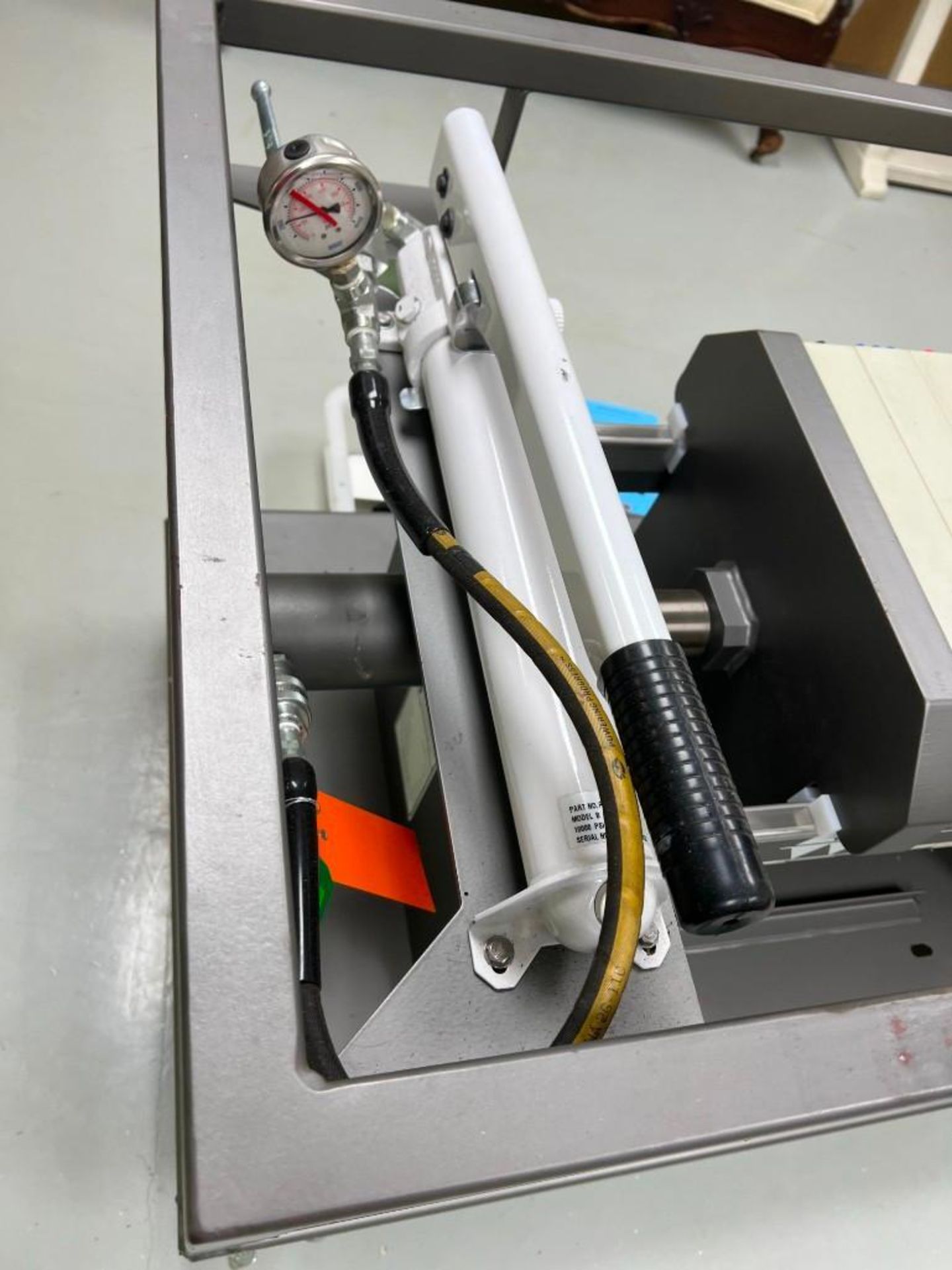 M.W. Watermark 320mm Pilot Filter Press, Model FP320G32L-6-0.3MXX, Serial# FP01266, Built 2019. With - Bild 10 aus 34