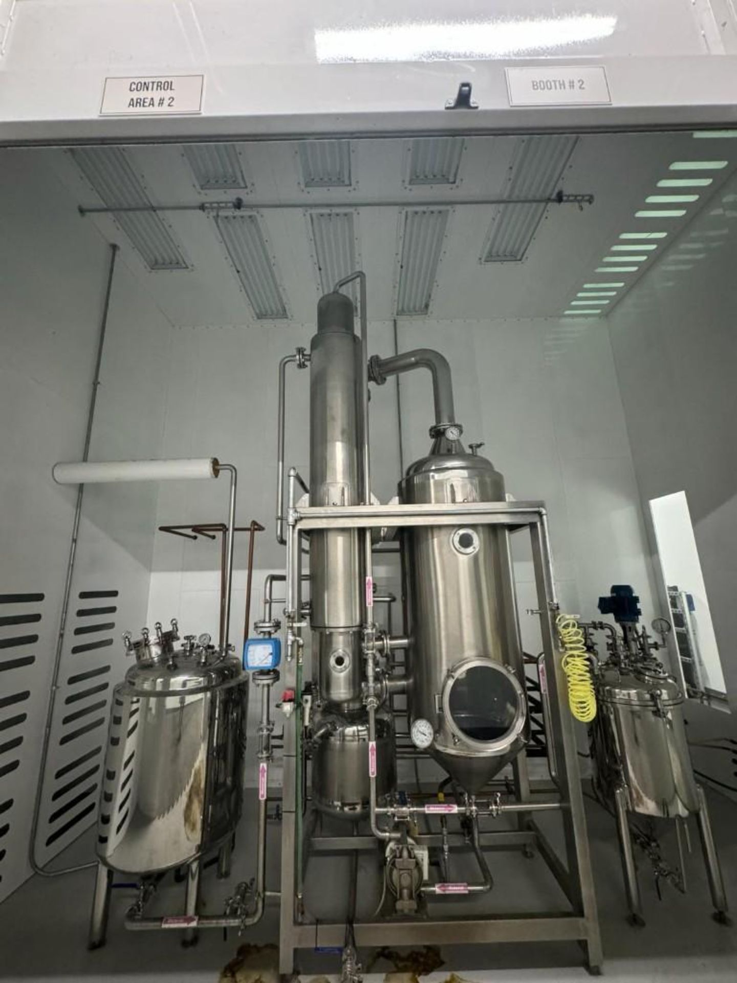 LOT: (2) Advanced Extraction Labs C1D1 Extraction Booths. Booth #1: M.E.G.A series DELUXE, Dimension - Bild 17 aus 23