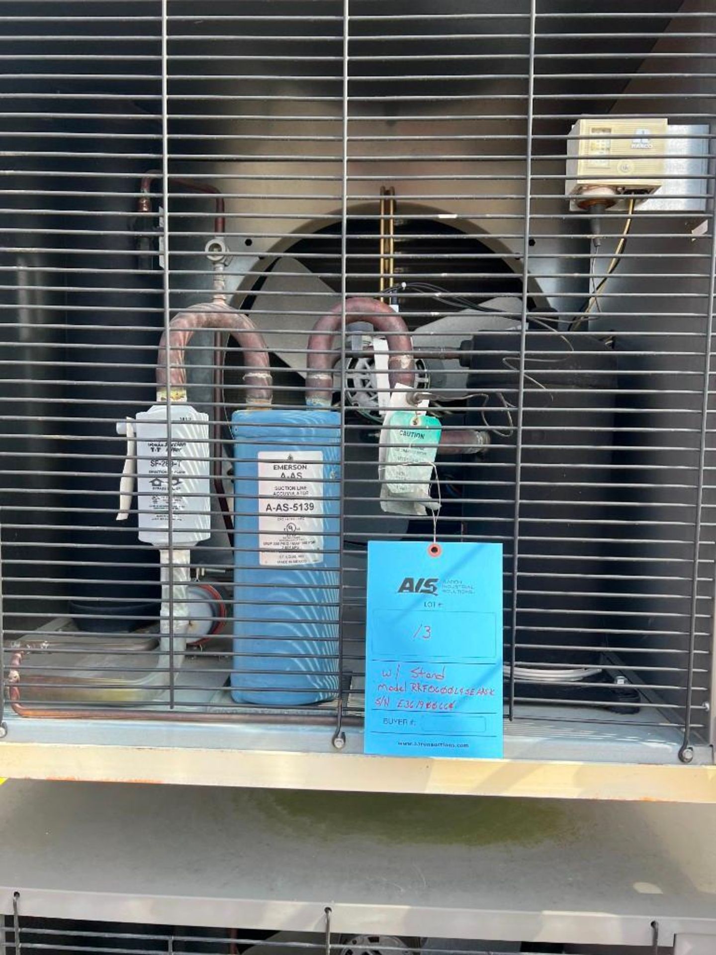Heat Transfer Products Condensing Unit, Model RRFO600L4SEAASK, Catalog# FO600L4SEA, Serial# E3619006 - Image 8 of 12