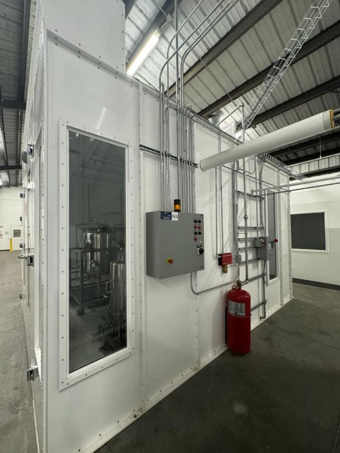 LOT: (2) Advanced Extraction Labs C1D1 Extraction Booths. Booth #1: M.E.G.A series DELUXE, Dimension - Bild 5 aus 23