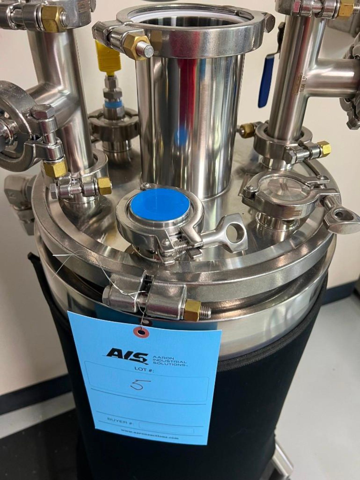 NEW TruSteel DR-10 Decarboxylation Agitated Jacketed Recovery Vessel, 304 Stainless Steel. - Image 3 of 45