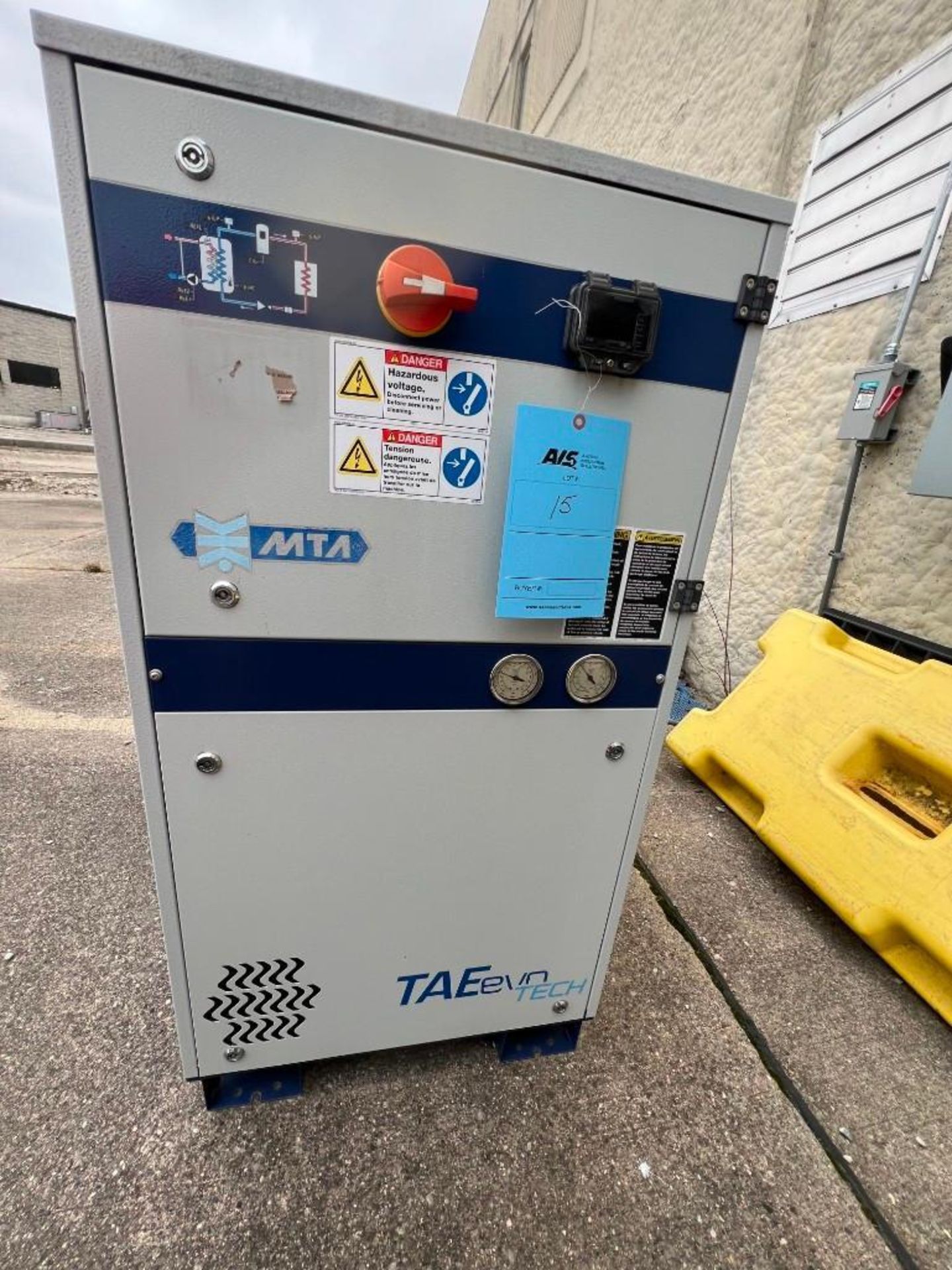 M.T.A. tAEevo Tech Chiller, Model 051, Serial# 2200339772, Built 2019. - Image 2 of 12
