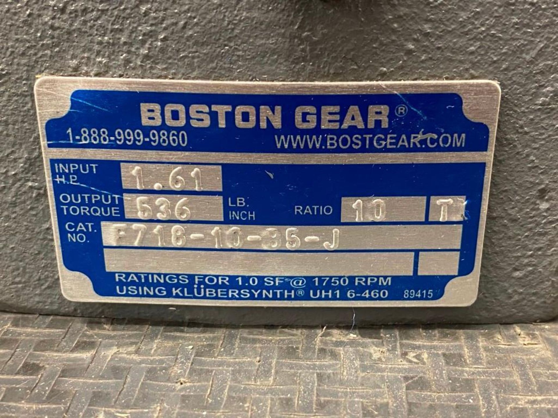 NEW IN BOX BOSTON GEAR F718-10-B5-J - Bild 5 aus 5