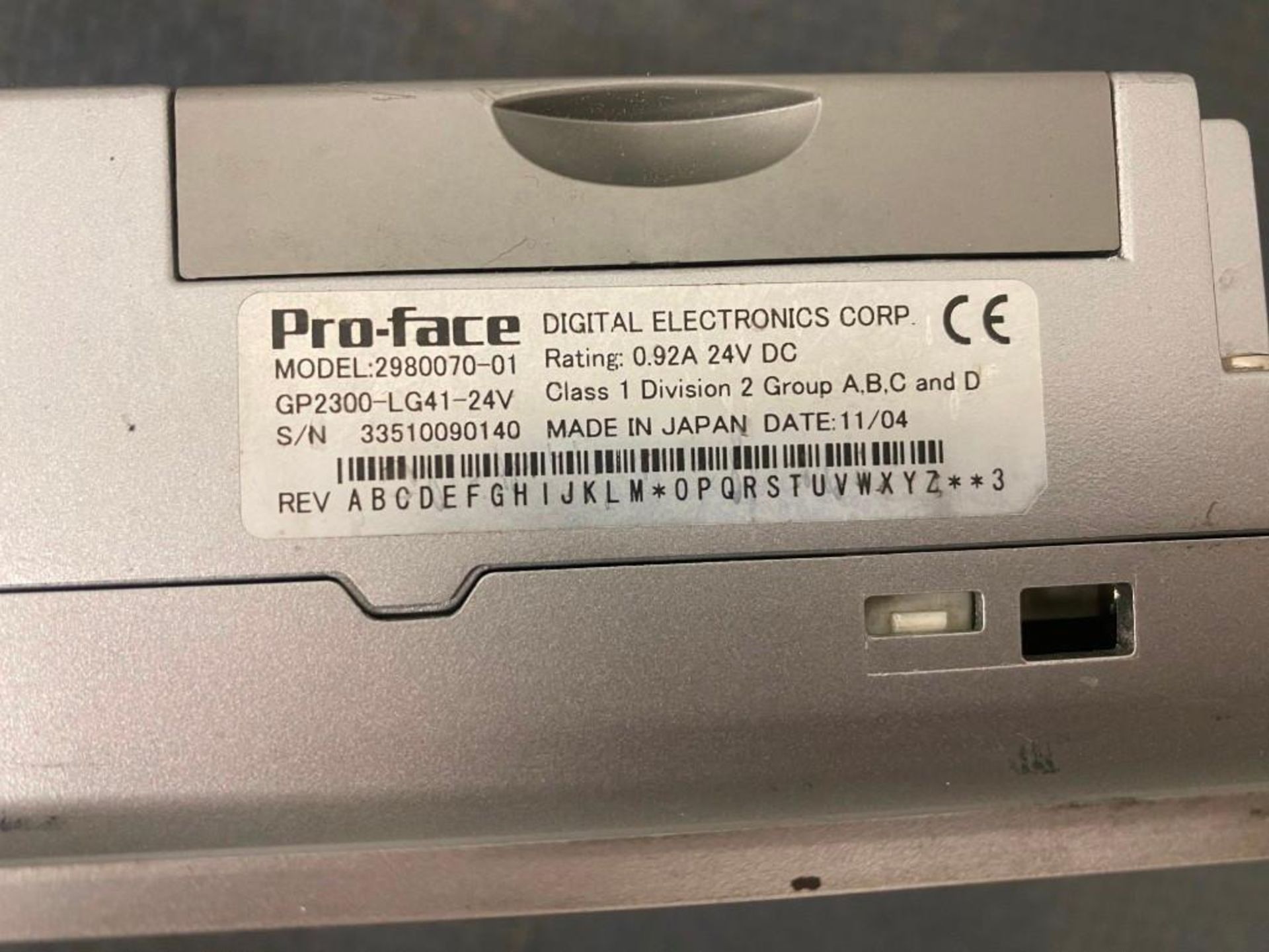 2 USED SPARES PROFACE TOUCH SCREEN 2980070-01 - Bild 4 aus 4