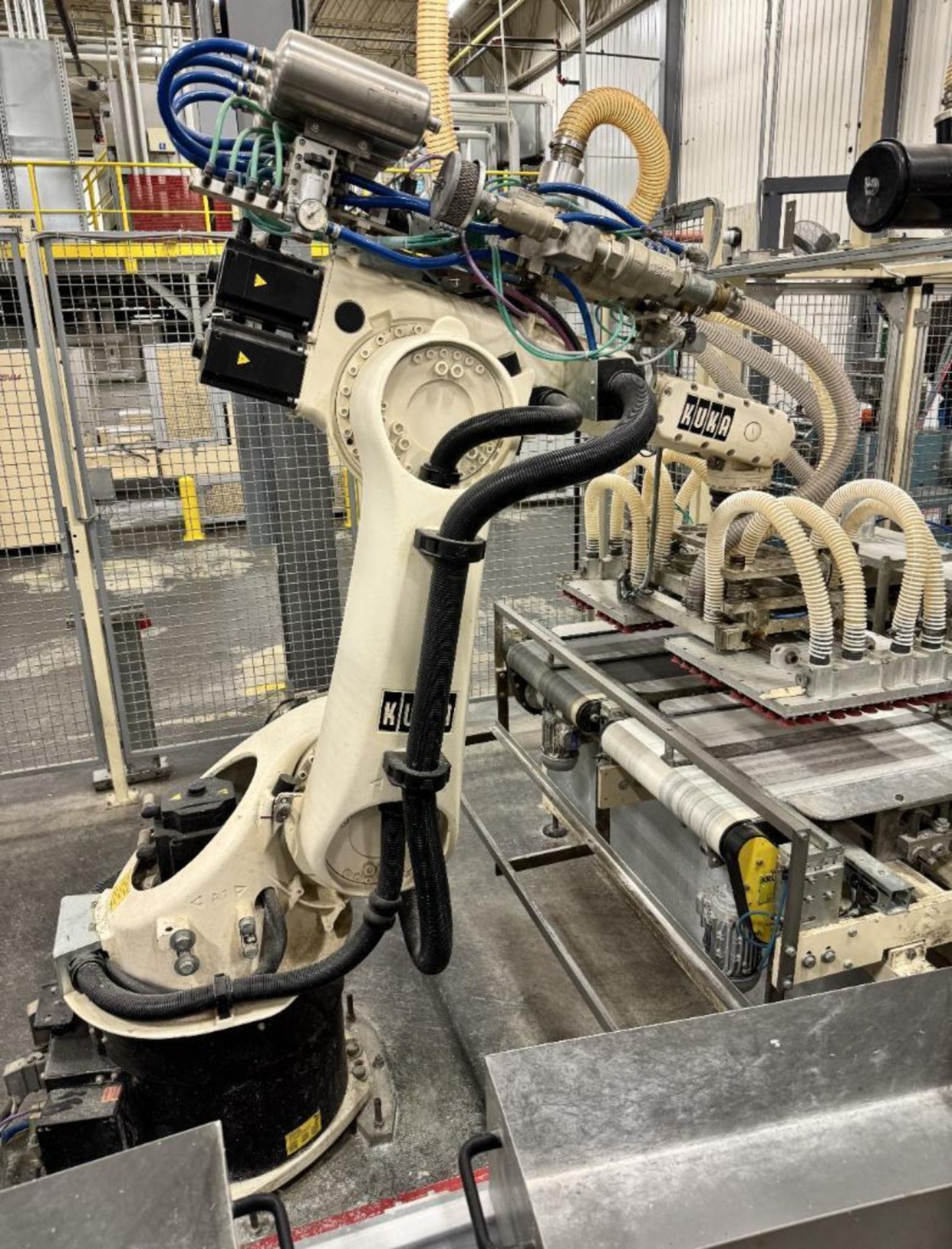 Kuka Robot, Model KR60-3, Serial# 698955, Built 2014. With operator controller, and KRC4 contol pane - Image 2 of 10