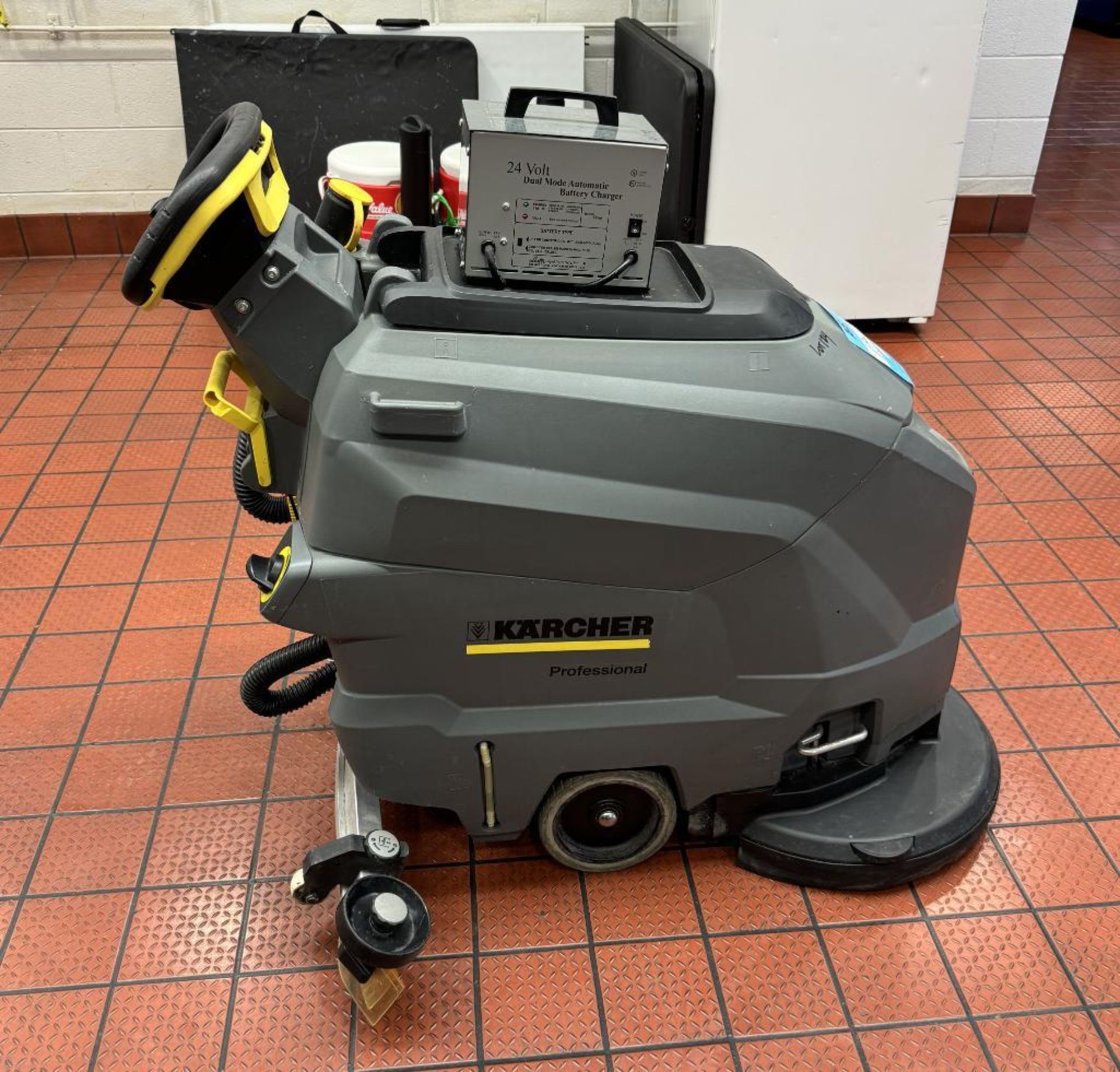 Karcher Professional BD 50/50 C Classic Electric Floor Scrubber, Serial# 011847, Built 2015. With ch - Image 2 of 8