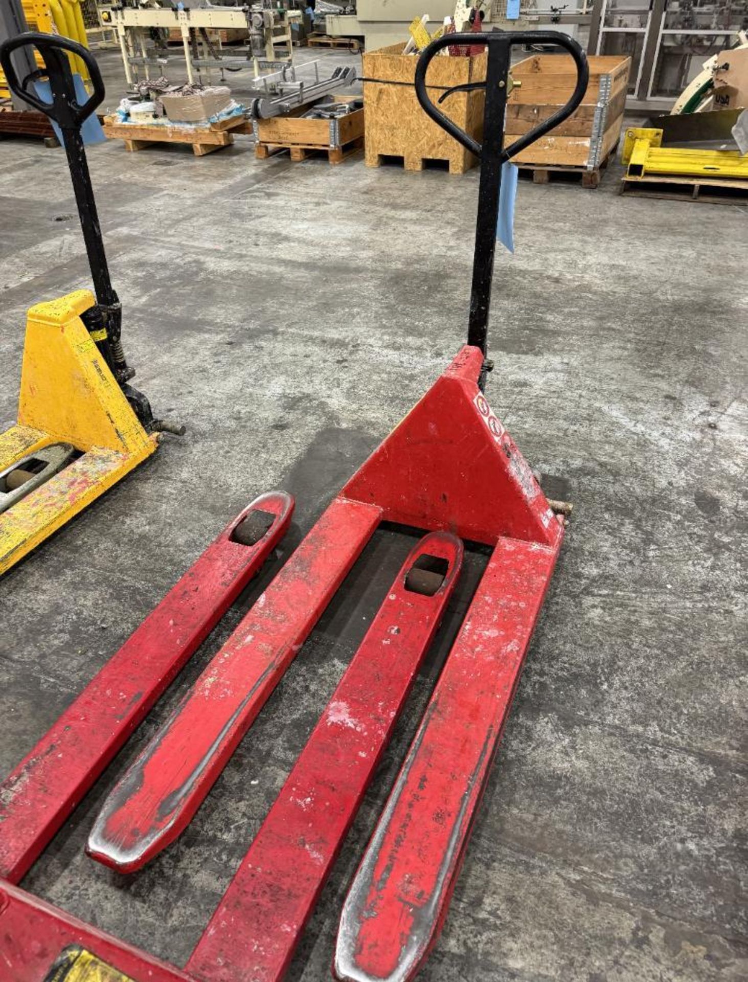 Lot Of (2) Wesco Pallet Jacks, approximate 2200#. - Image 2 of 4