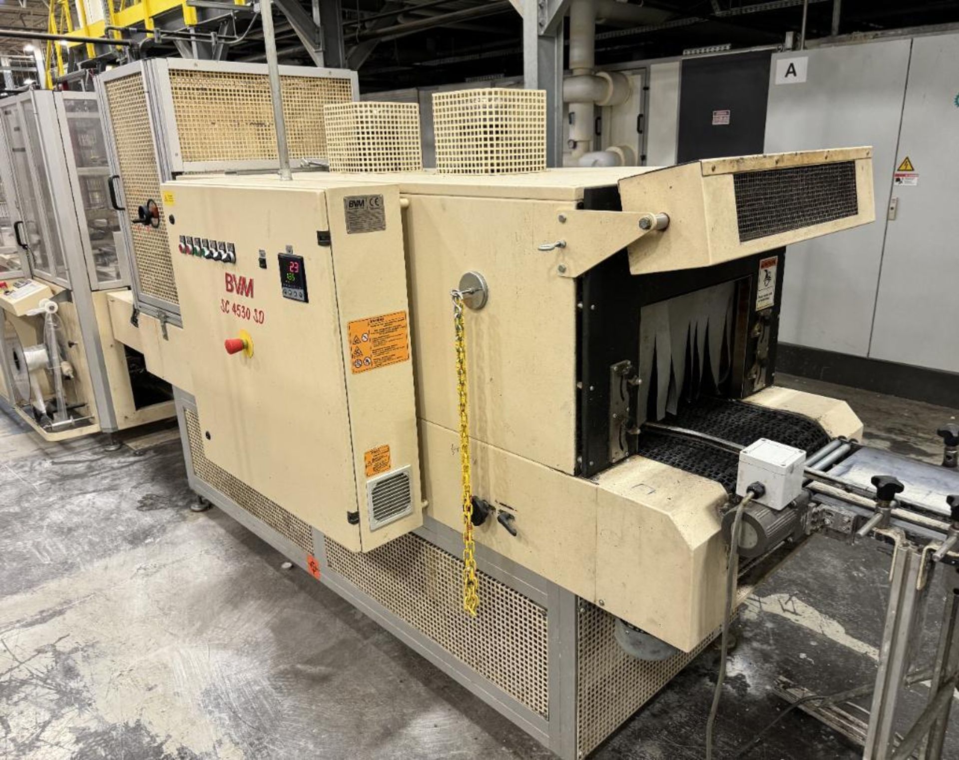 BVM Compacta 5022 EGS SV Shrink Wrapper, Serial# 20140552711, Built 2014. With BVM Brunner SC-4530-S - Image 13 of 18