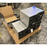 Lot Consisting Of: (5) Zebra ZT410 Printers, (1) Zebra ZP505 printer, (3) Rewinders, (5) Swann Camer